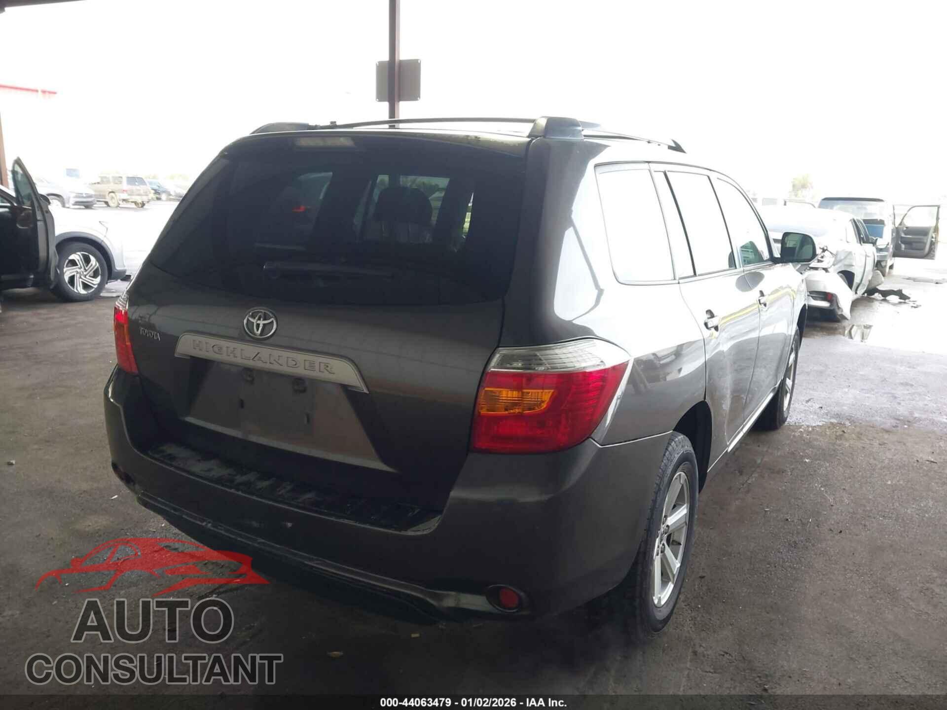 TOYOTA HIGHLANDER 2009 - JTEDA41A292007834