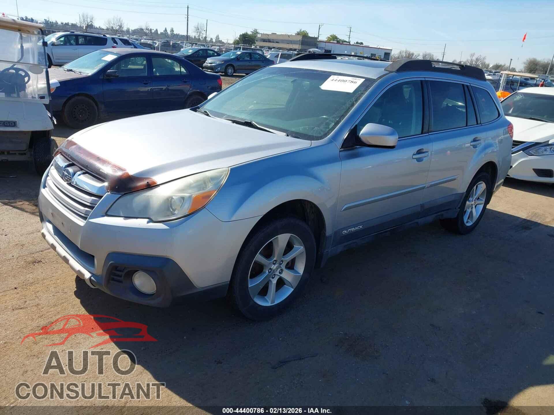 SUBARU OUTBACK 2013 - 4S4BRBLC6D3207489