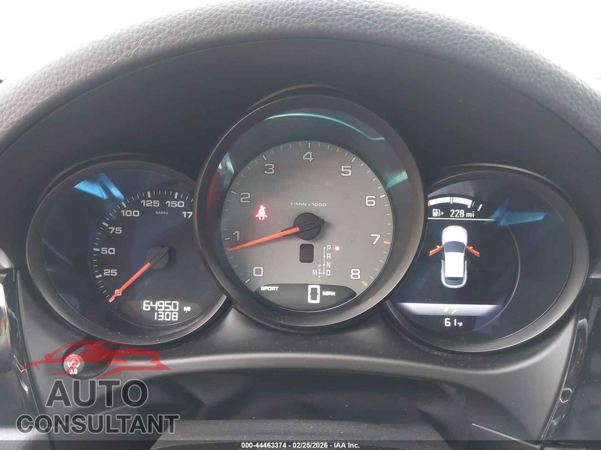 PORSCHE MACAN 2017 - WP1AB2A50HLB17591
