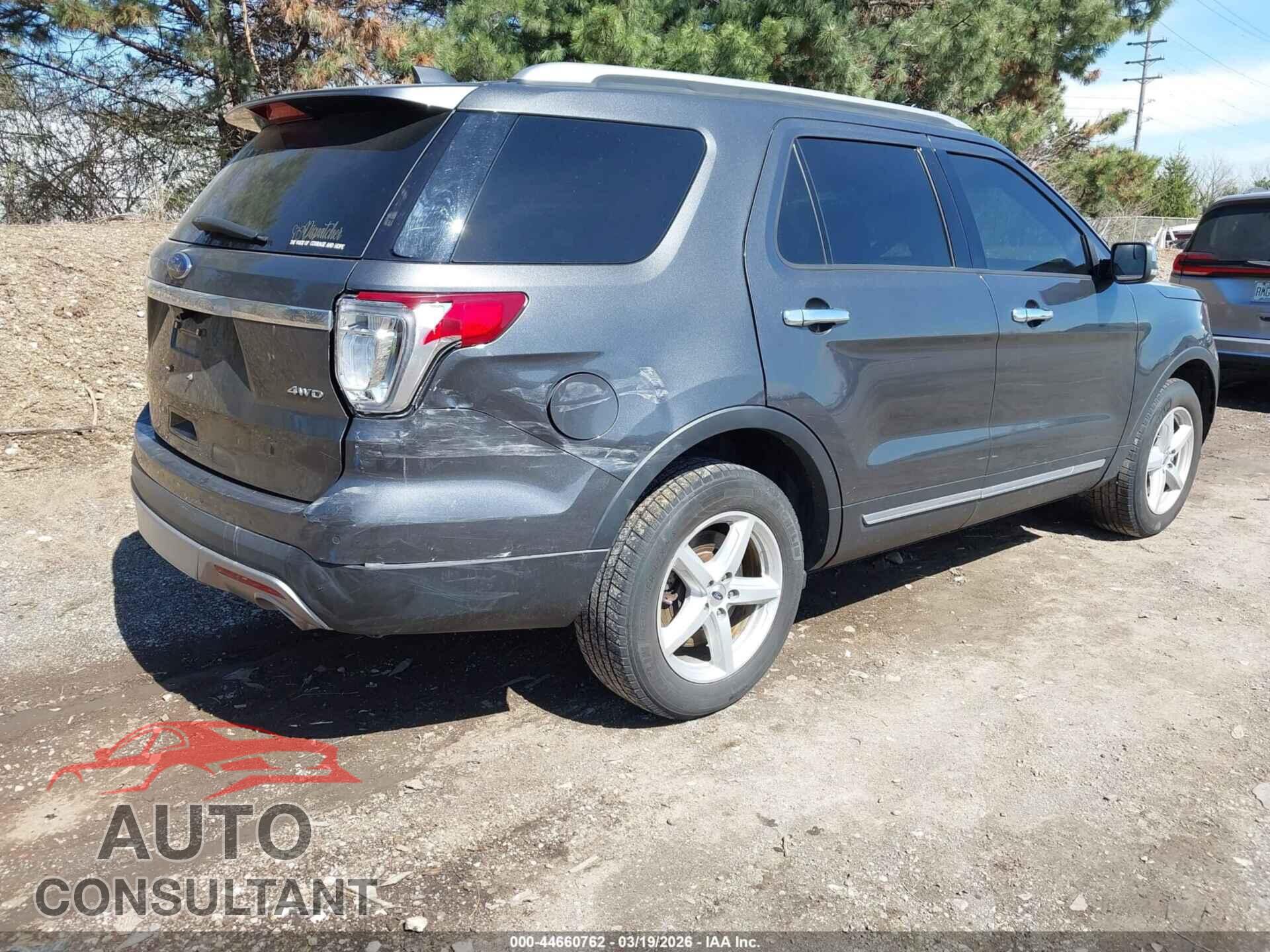 FORD EXPLORER 2017 - 1FM5K8D87HGD38329