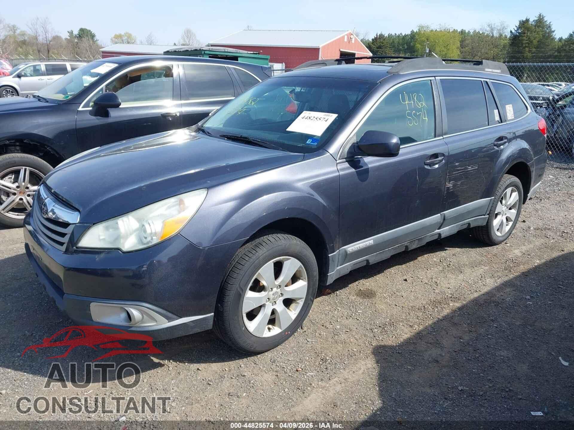 SUBARU OUTBACK 2011 - 4S4BRBKC5B3361822