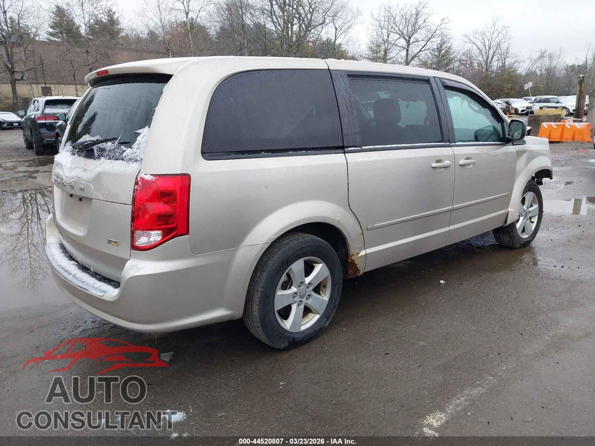 DODGE GRAND CARAVAN 2013 - 2C4RDGBG1DR584905
