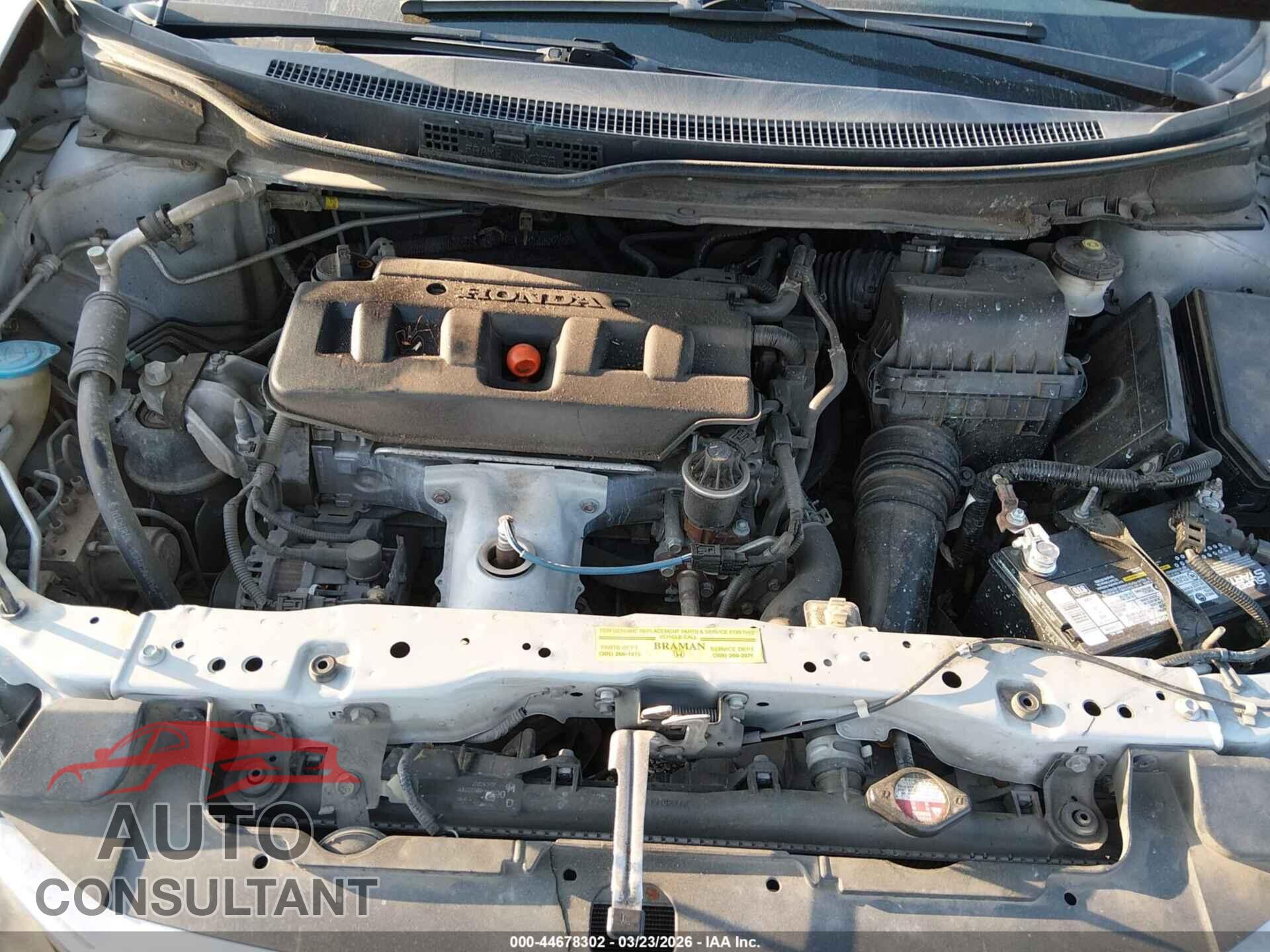 HONDA CIVIC 2012 - 2HGFB2F80CH593602