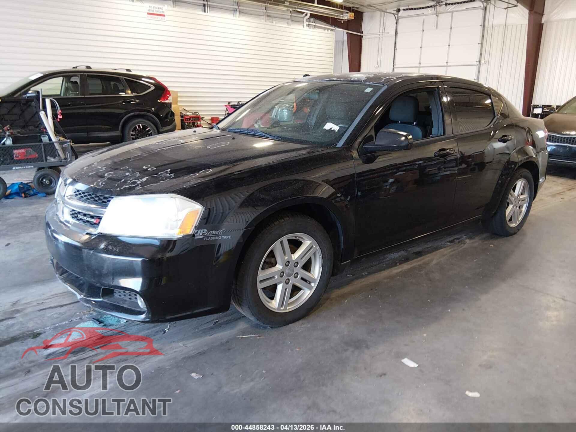 DODGE AVENGER 2013 - 1C3CDZCB8DN662067
