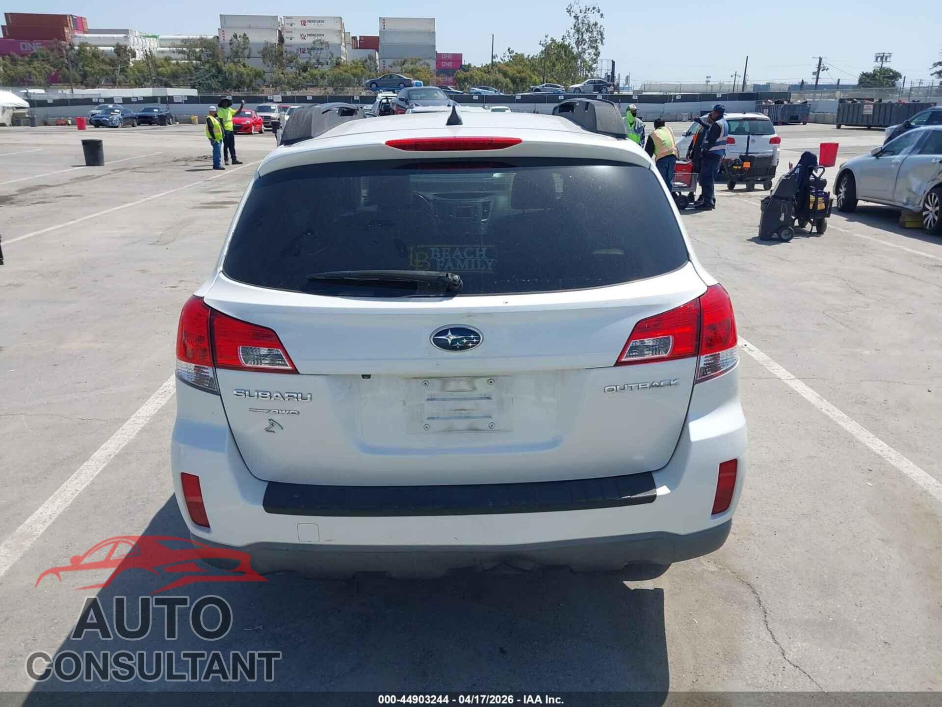 SUBARU OUTBACK 2013 - 4S4BRCKC9D3276023