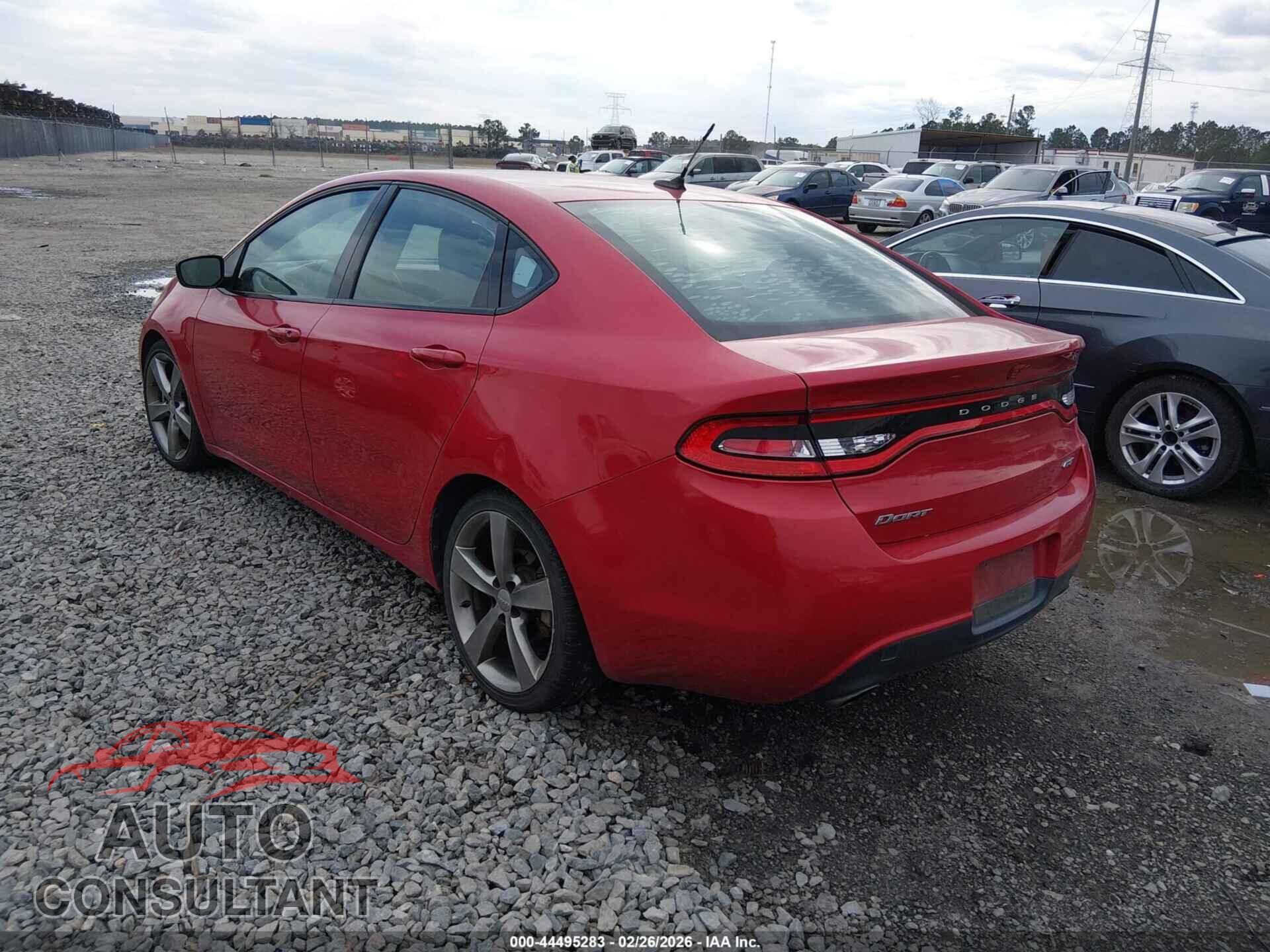 DODGE DART 2013 - 1C3CDFCB8DD340923