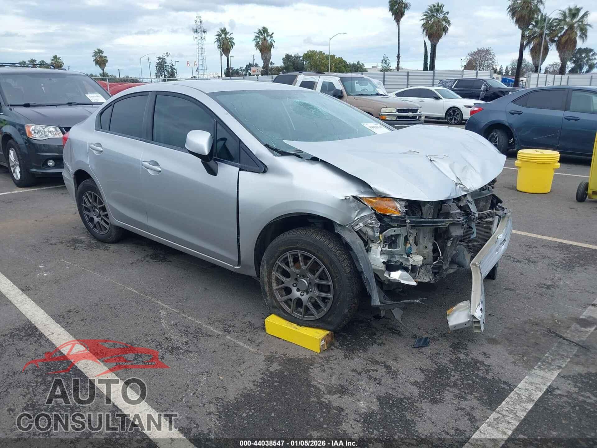 HONDA CIVIC 2012 - 19XFB2F57CE378217