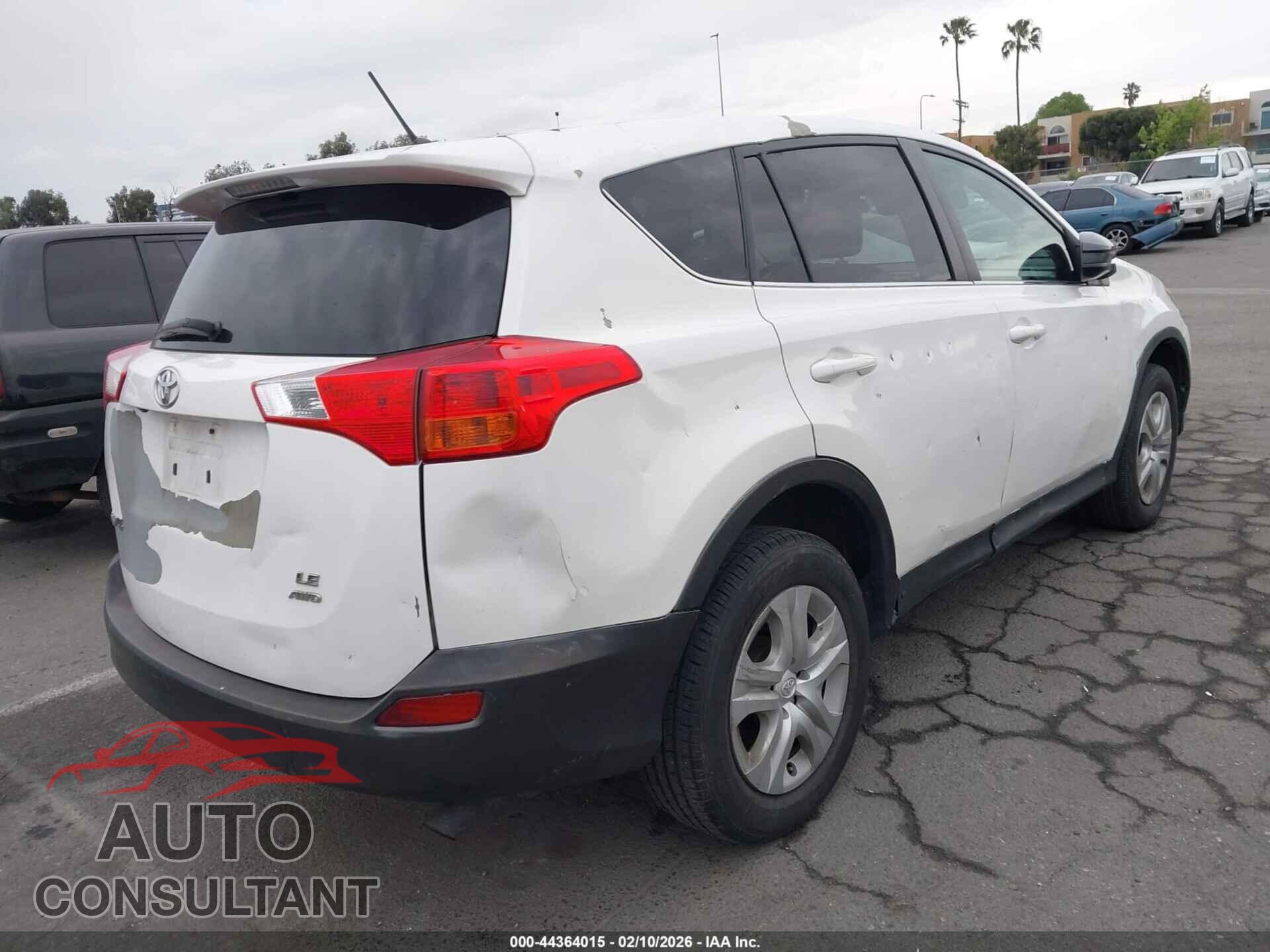 TOYOTA RAV4 2013 - 2T3BFREV5DW007771
