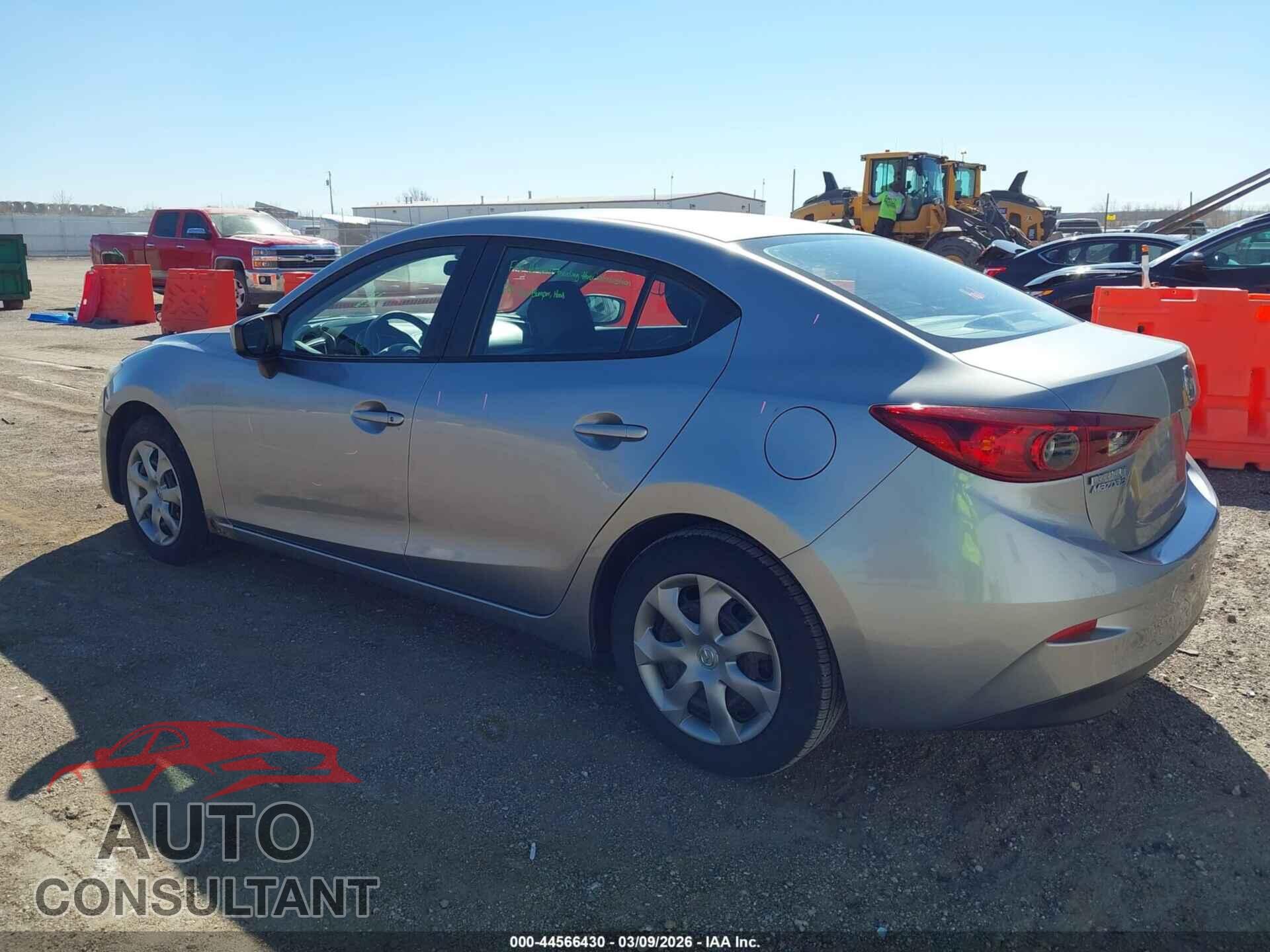 MAZDA MAZDA3 2014 - JM1BM1U74E1125644