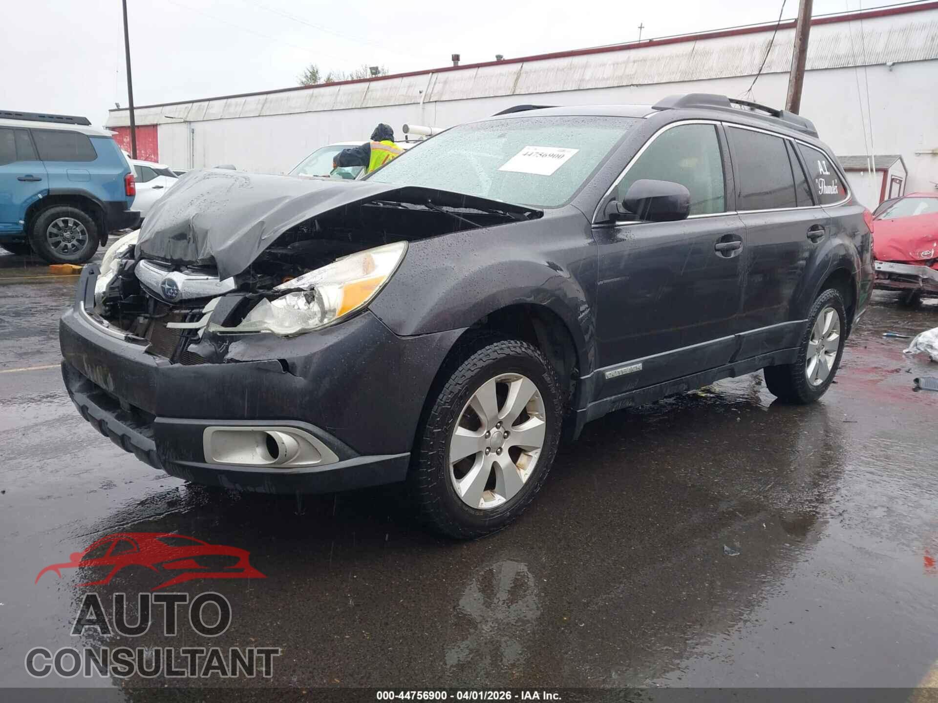 SUBARU OUTBACK 2011 - 4S4BRBCC6B3377655