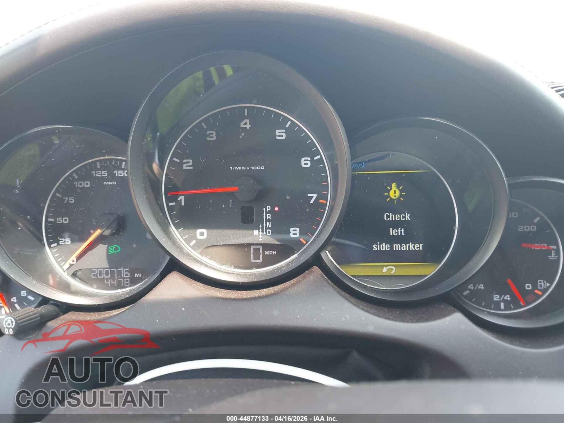 PORSCHE CAYENNE 2012 - WP1AA2A25CLA09629
