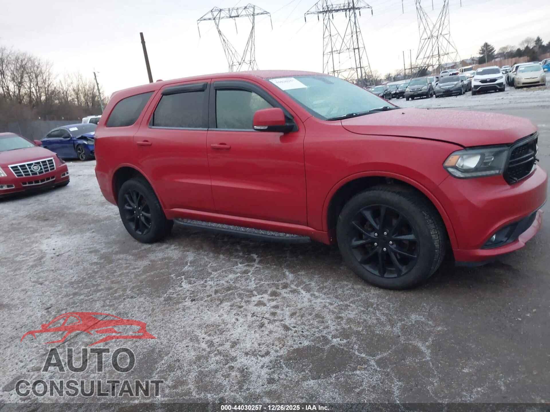 DODGE DURANGO 2017 - 1C4RDJDG3HC833701