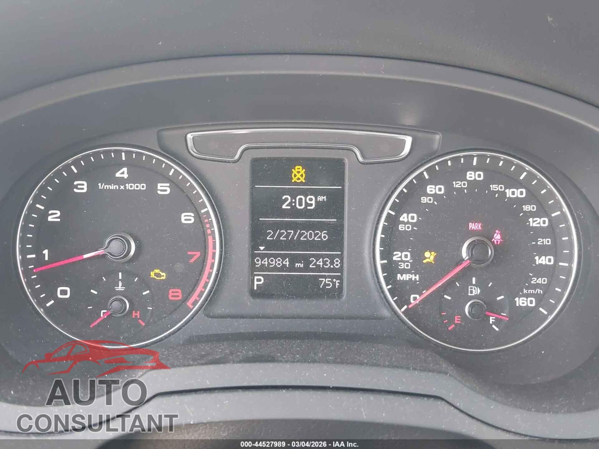 AUDI Q3 2017 - WA1BCCFS3HR016334