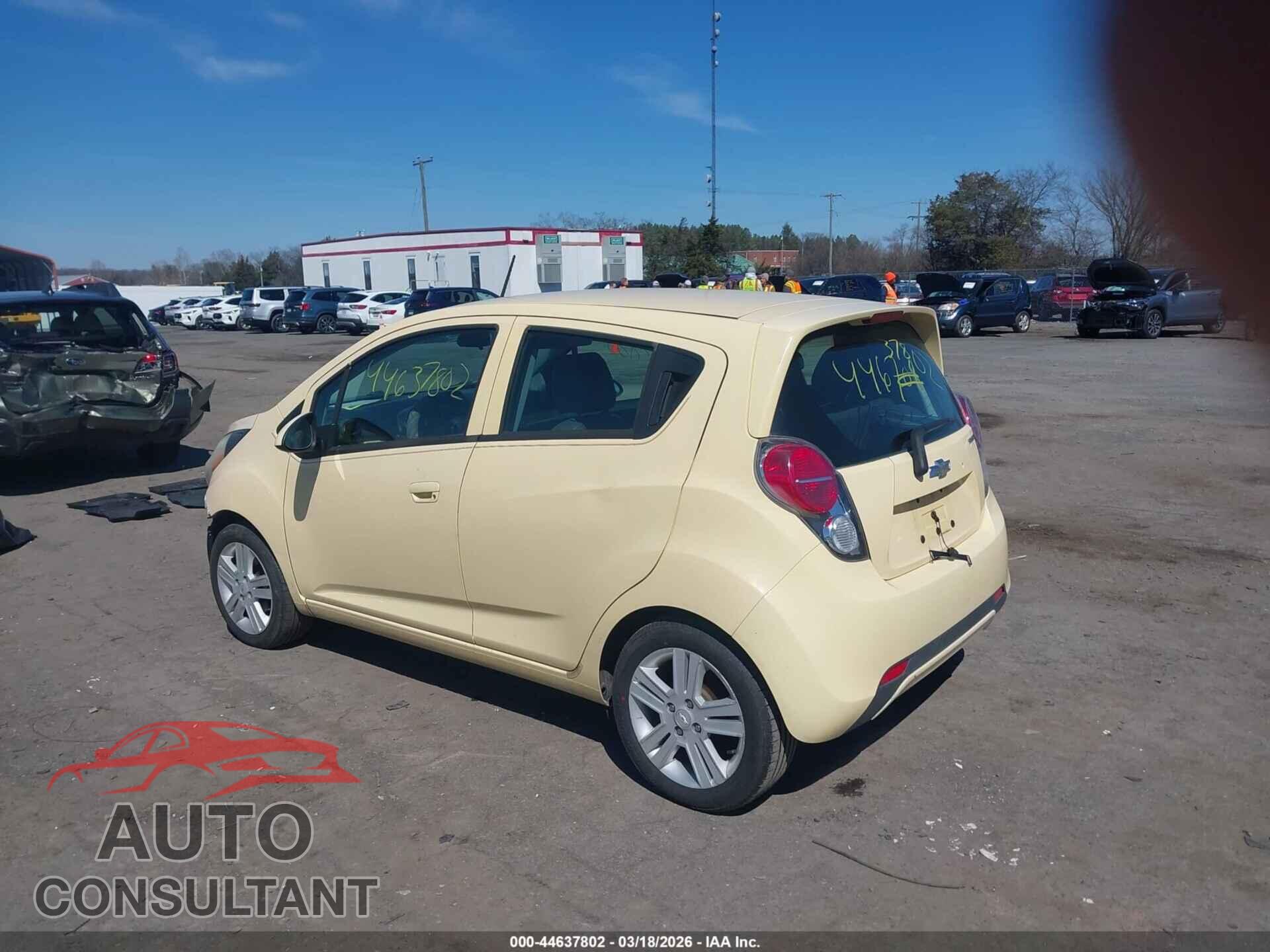 CHEVROLET SPARK 2014 - KL8CB6S97EC483605