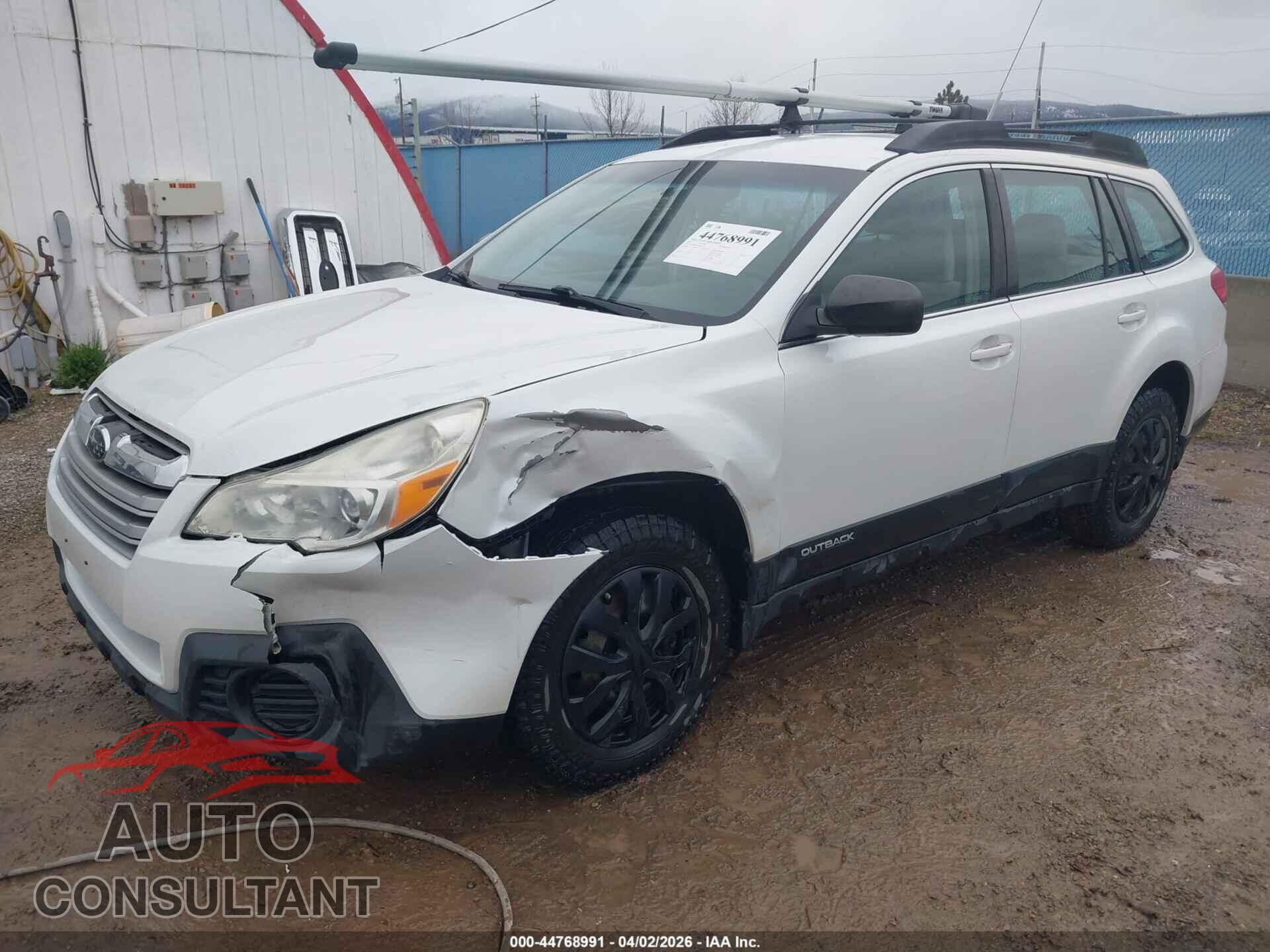 SUBARU OUTBACK 2013 - 4S4BRBAC7D3215779