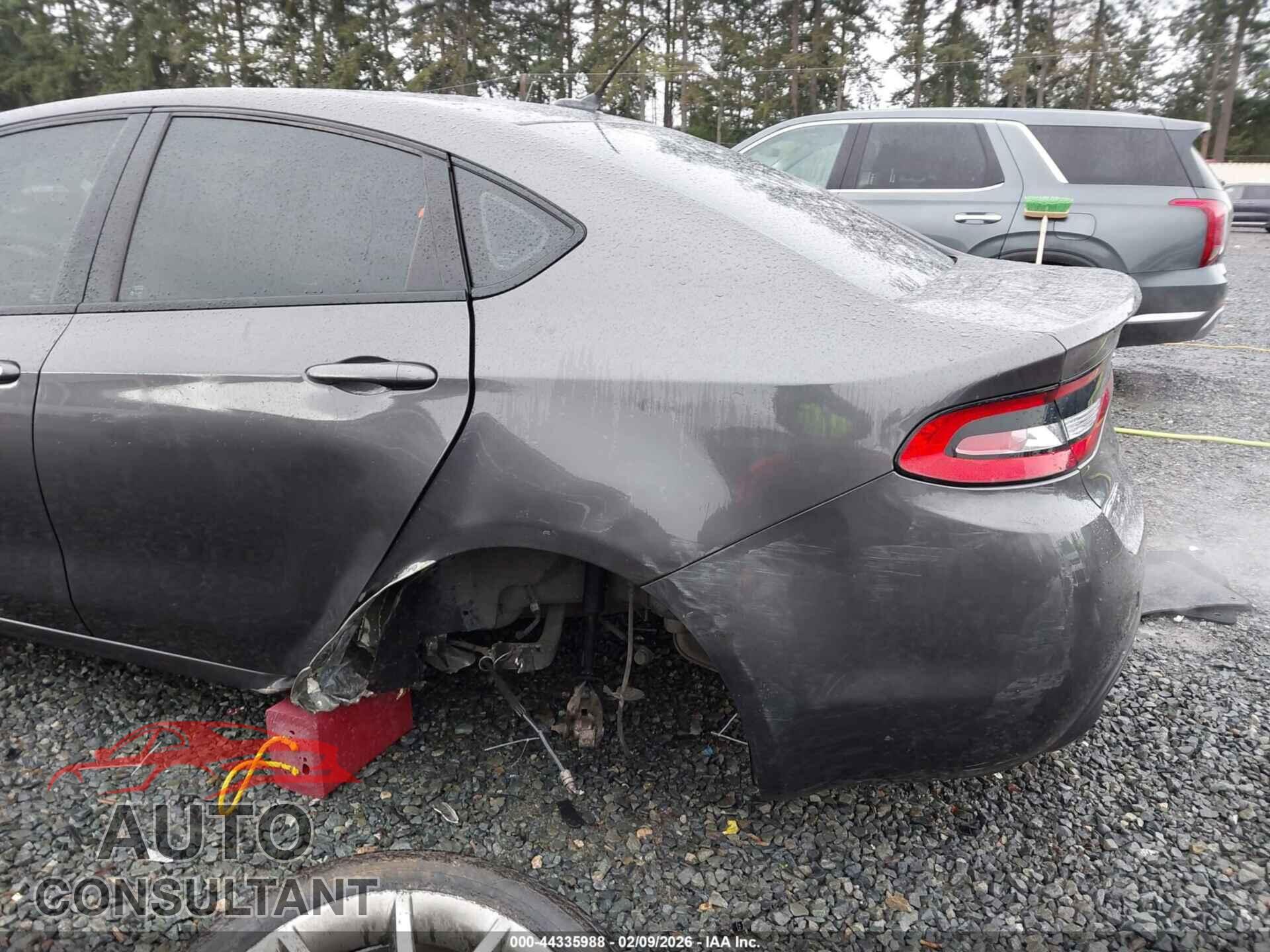 DODGE DART 2015 - 1C3CDFBB1FD173566