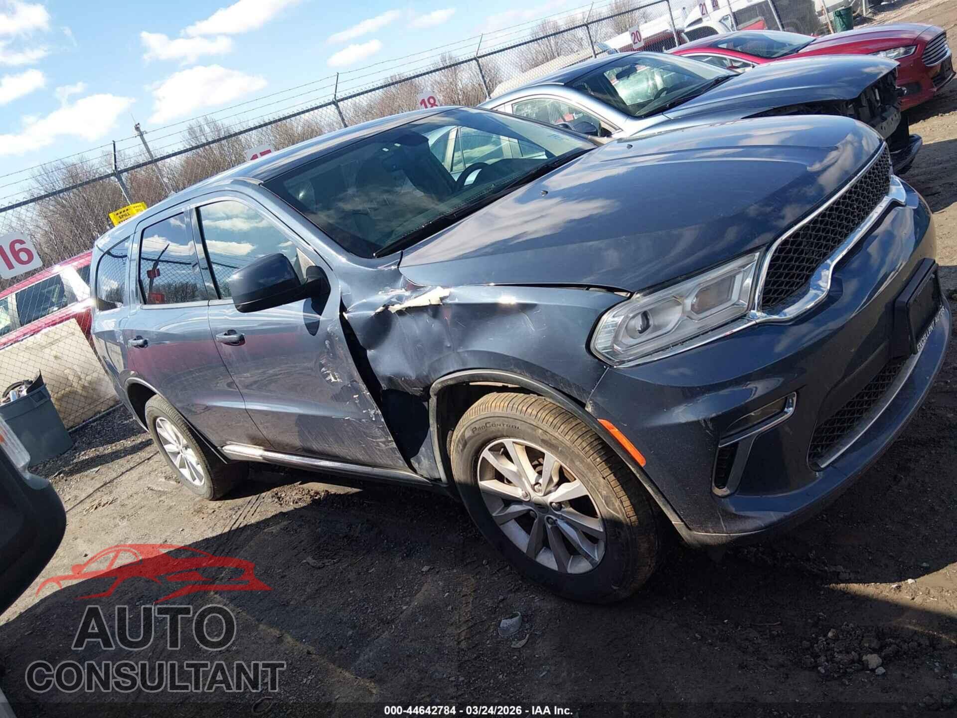 DODGE DURANGO 2021 - 1C4RDJAG1MC602259