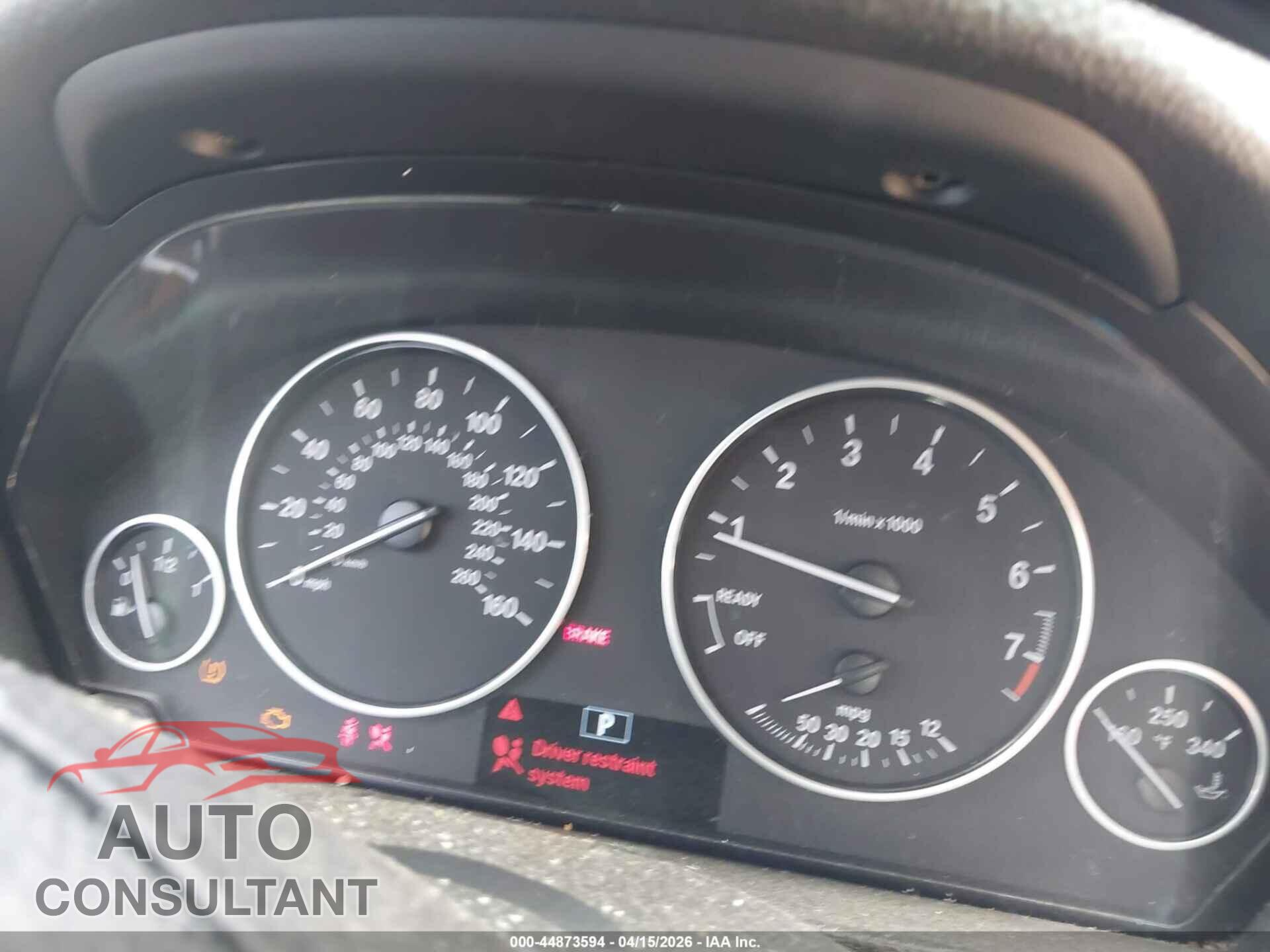 BMW 328I 2015 - WBA3A5G56FNS83473