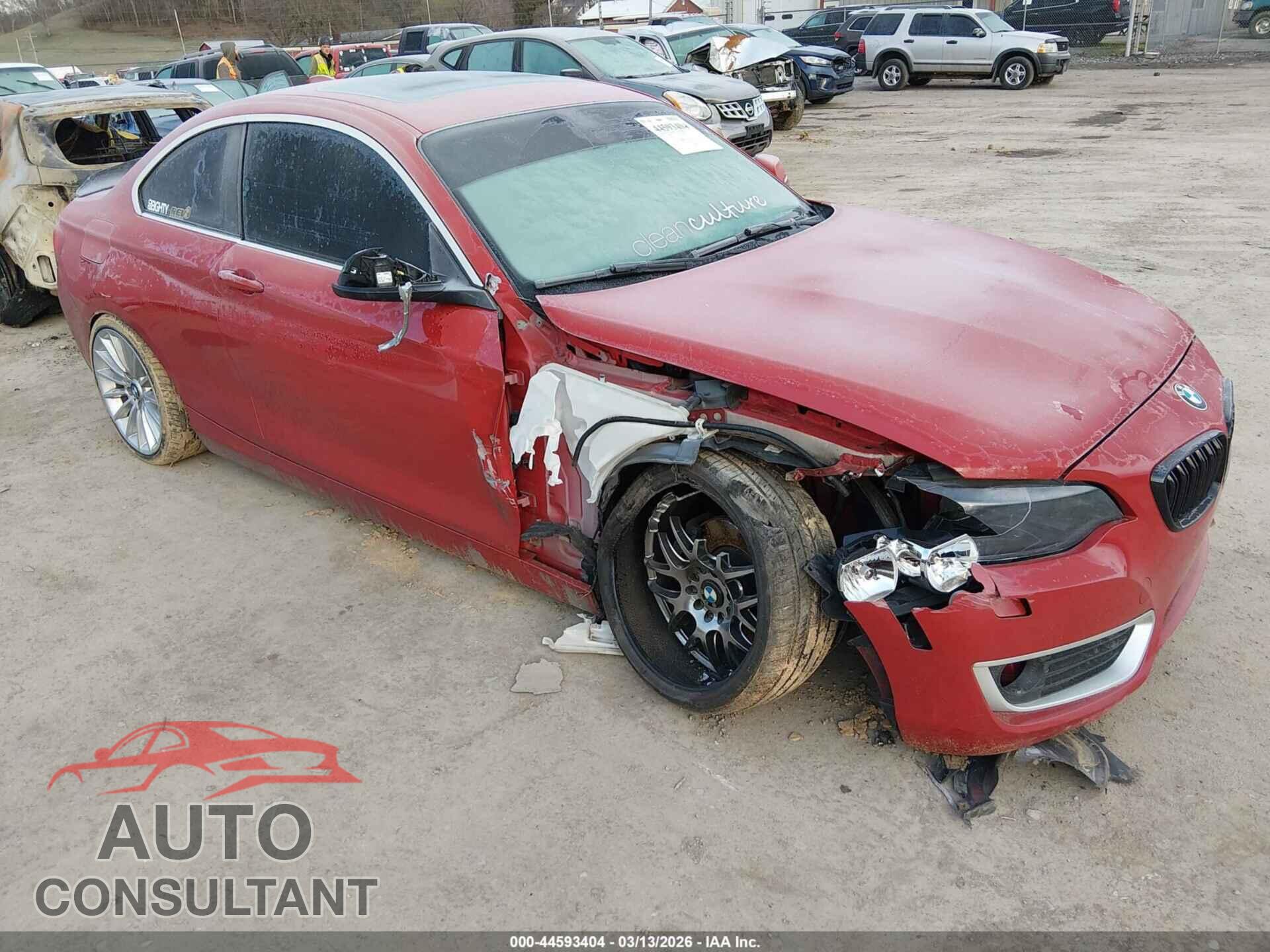 BMW 228I 2014 - WBA1F5C54EV255913