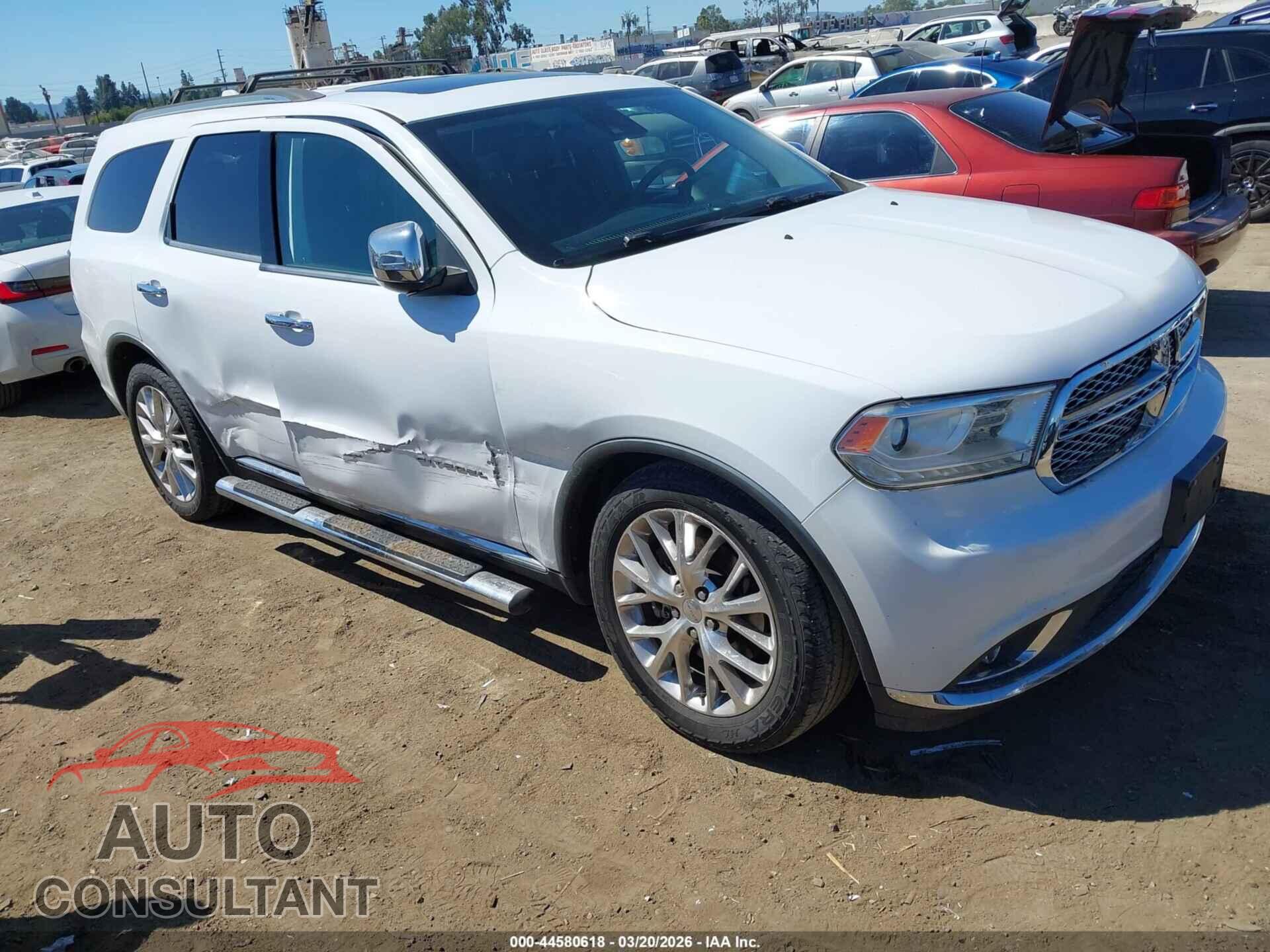 DODGE DURANGO 2015 - 1C4RDHEG4FC766112