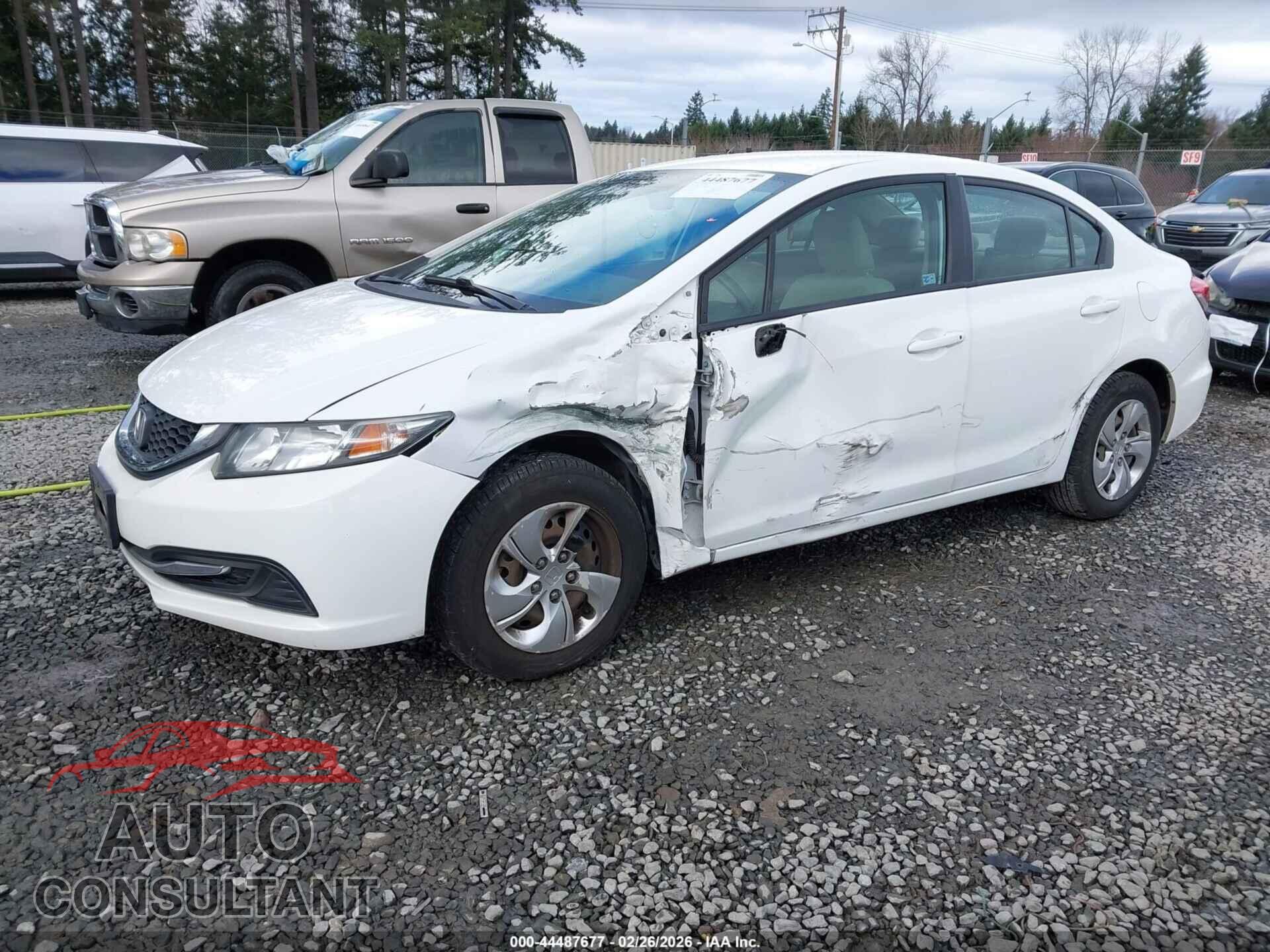 HONDA CIVIC 2014 - 19XFB2F54EE230559