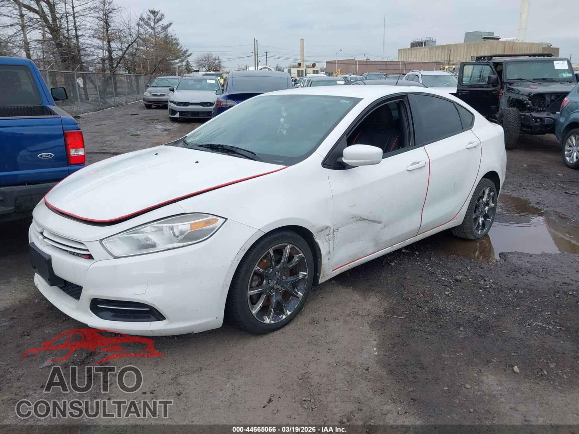 DODGE DART 2013 - 1C3CDFBA2DD110027