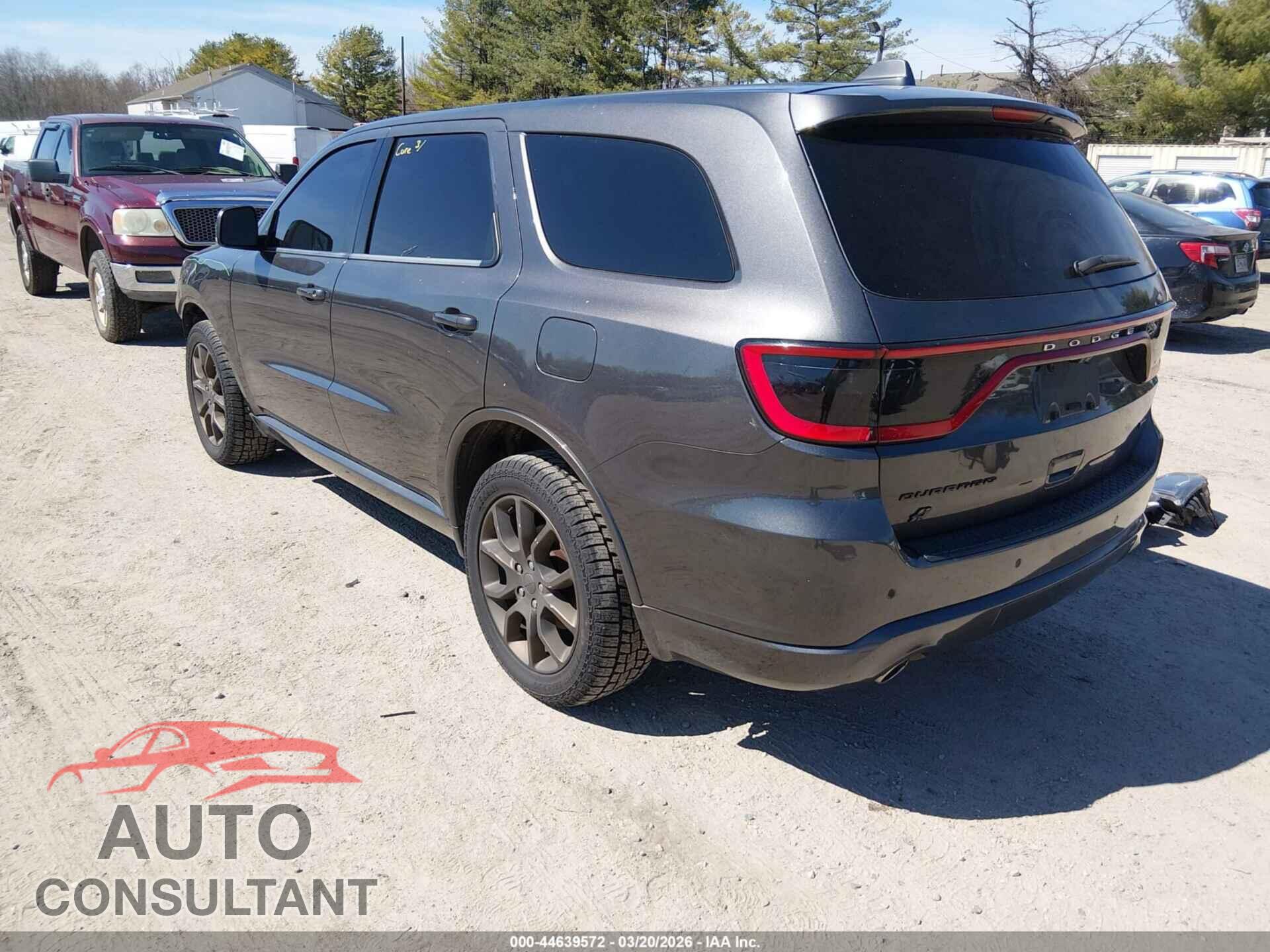 DODGE DURANGO 2018 - 1C4RDJDG6JC404221