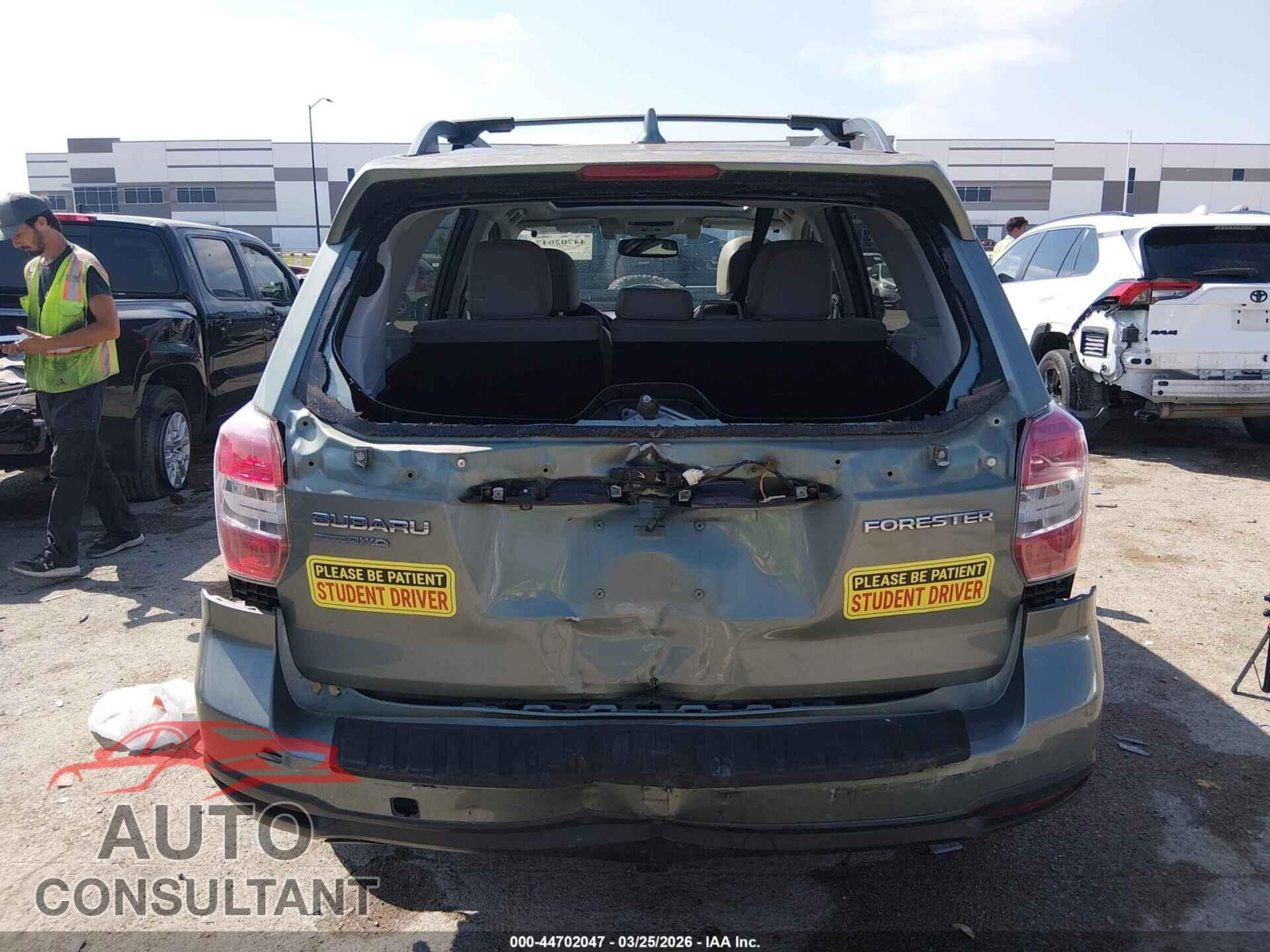 SUBARU FORESTER 2016 - JF2SJAXCXGH420874