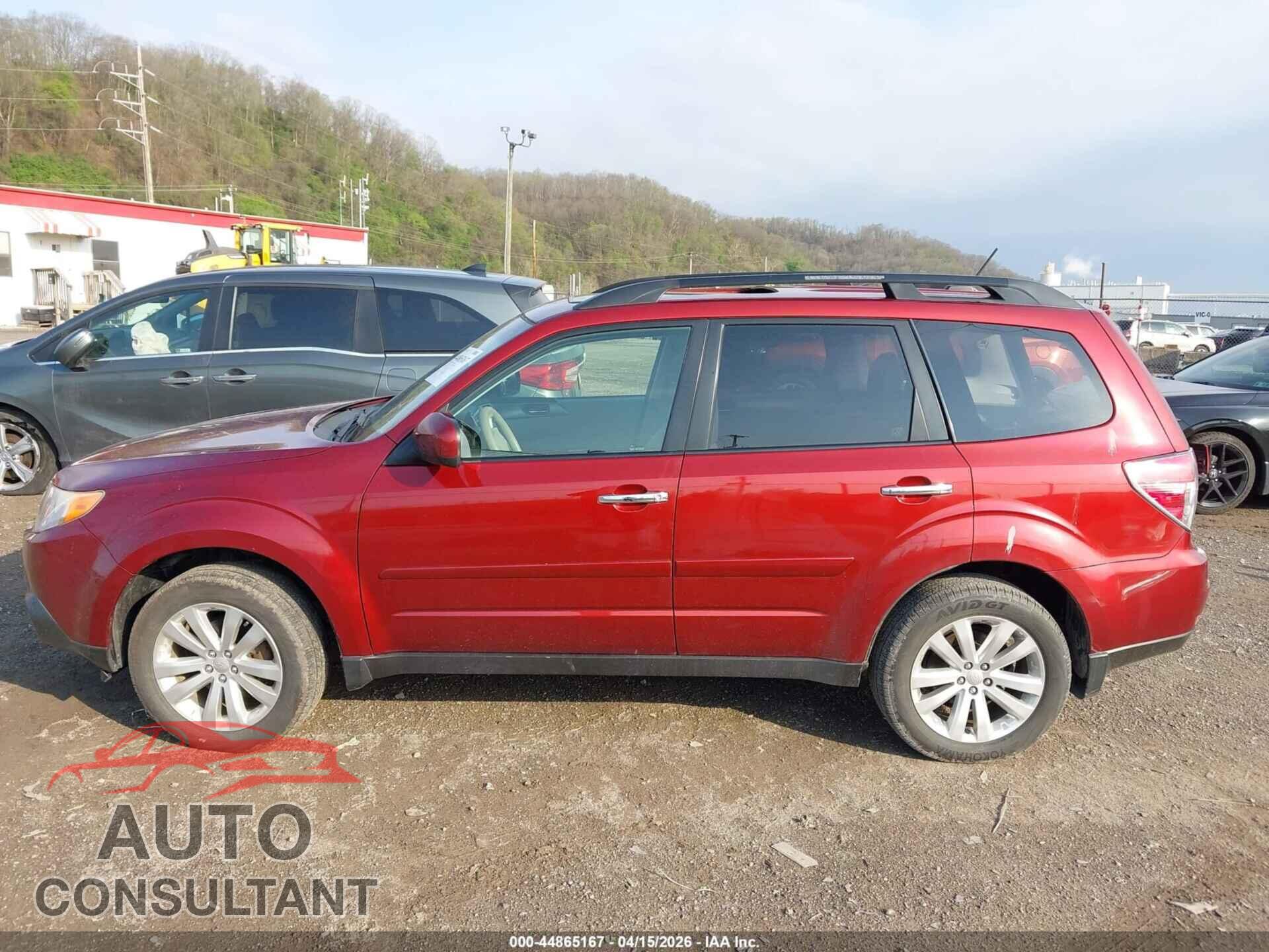 SUBARU FORESTER 2012 - JF2SHBDC4CH456480