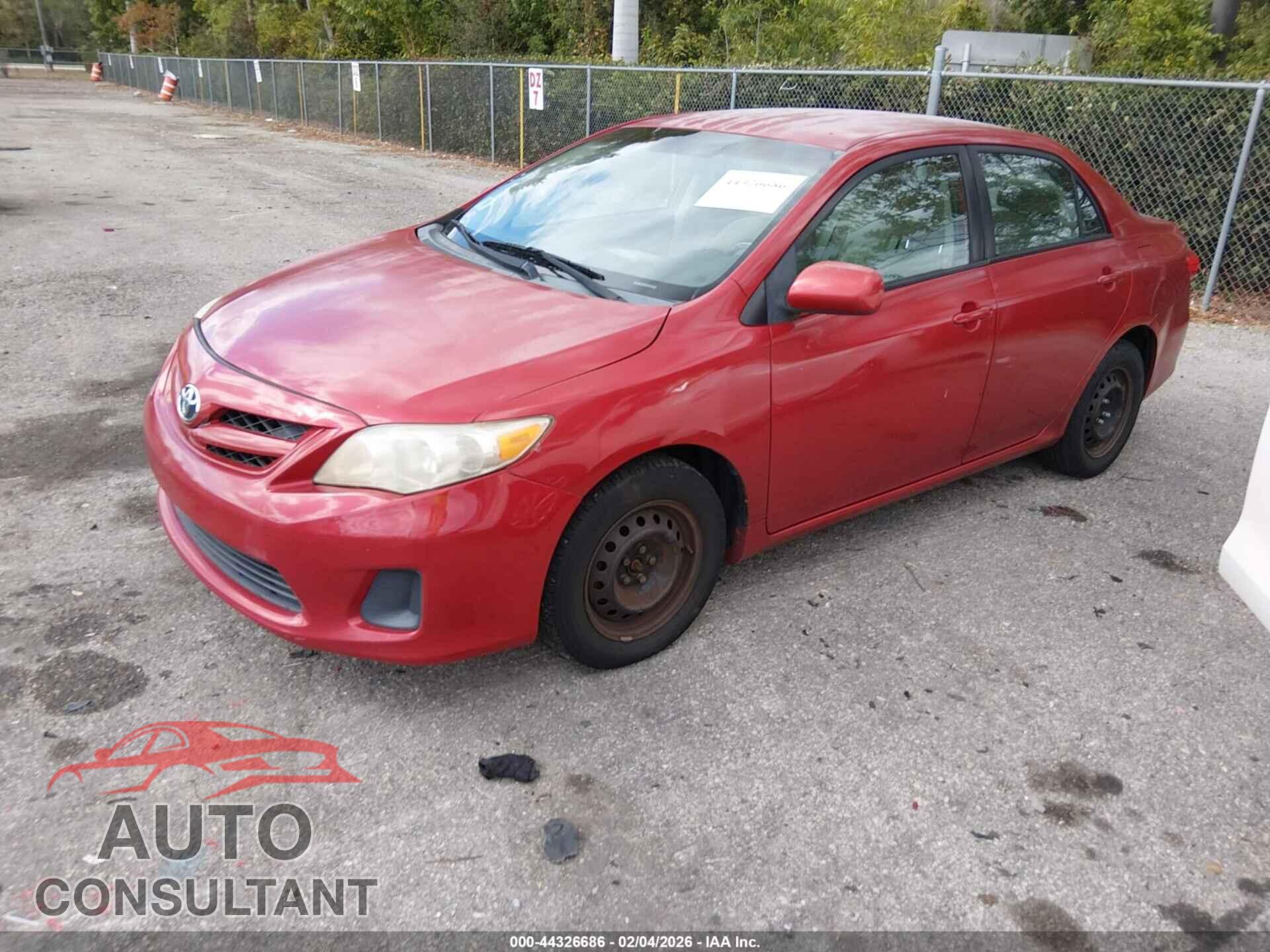 TOYOTA COROLLA 2011 - 2T1BU4EEXBC674111
