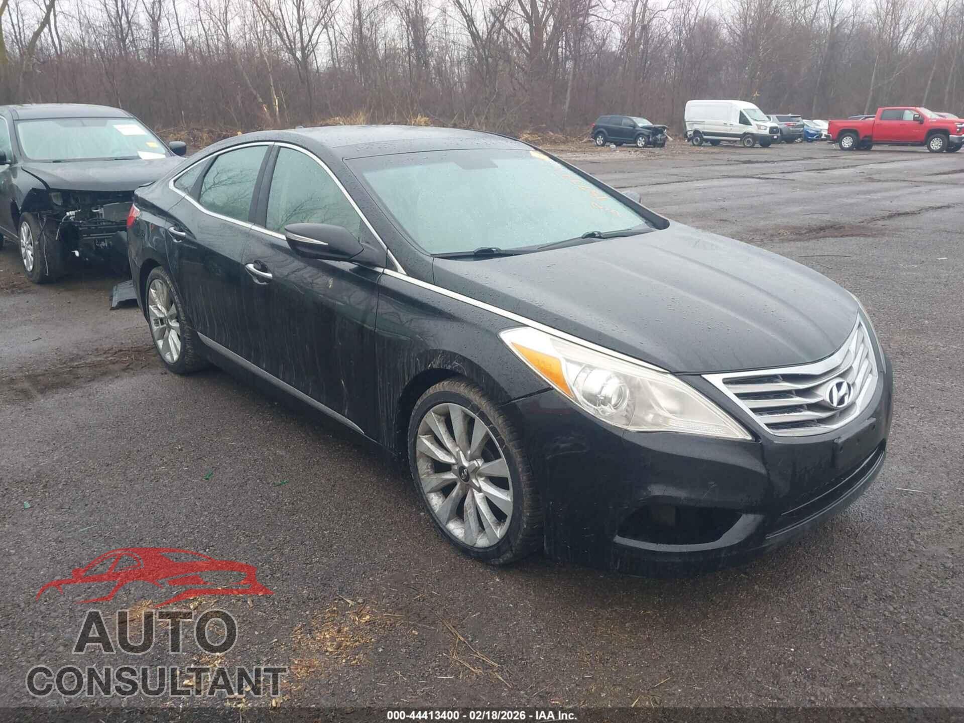 HYUNDAI AZERA 2012 - KMHFH4JG9CA157722