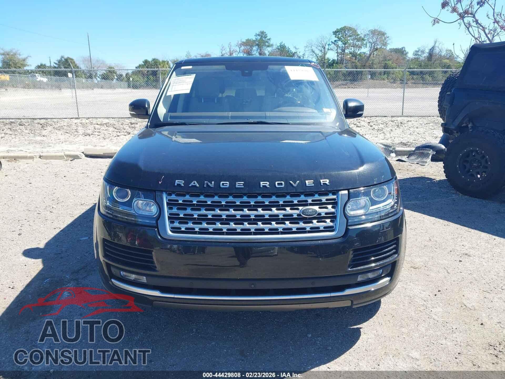 LAND ROVER RANGE ROVER 2016 - SALGS2PF4GA291078