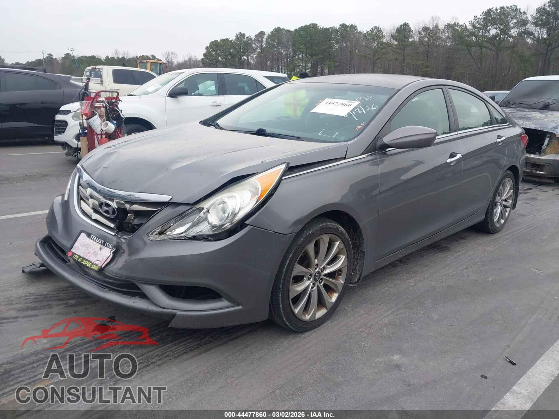 HYUNDAI SONATA 2012 - 5NPEC4AC8CH388650