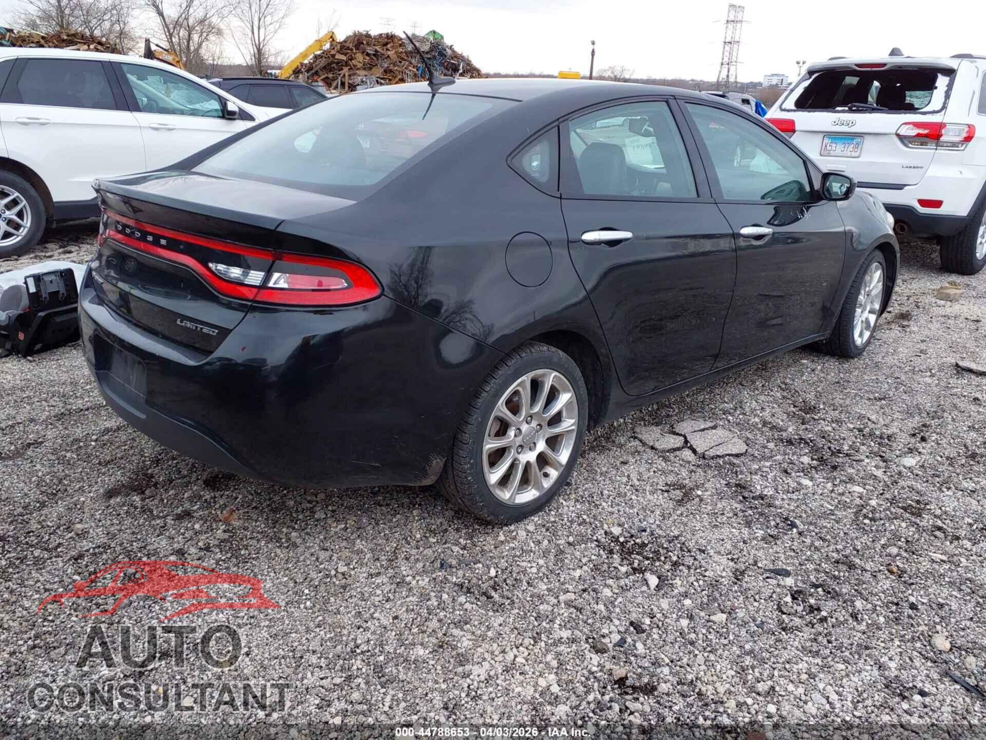 DODGE DART 2014 - 1C3CDFCB1ED902145