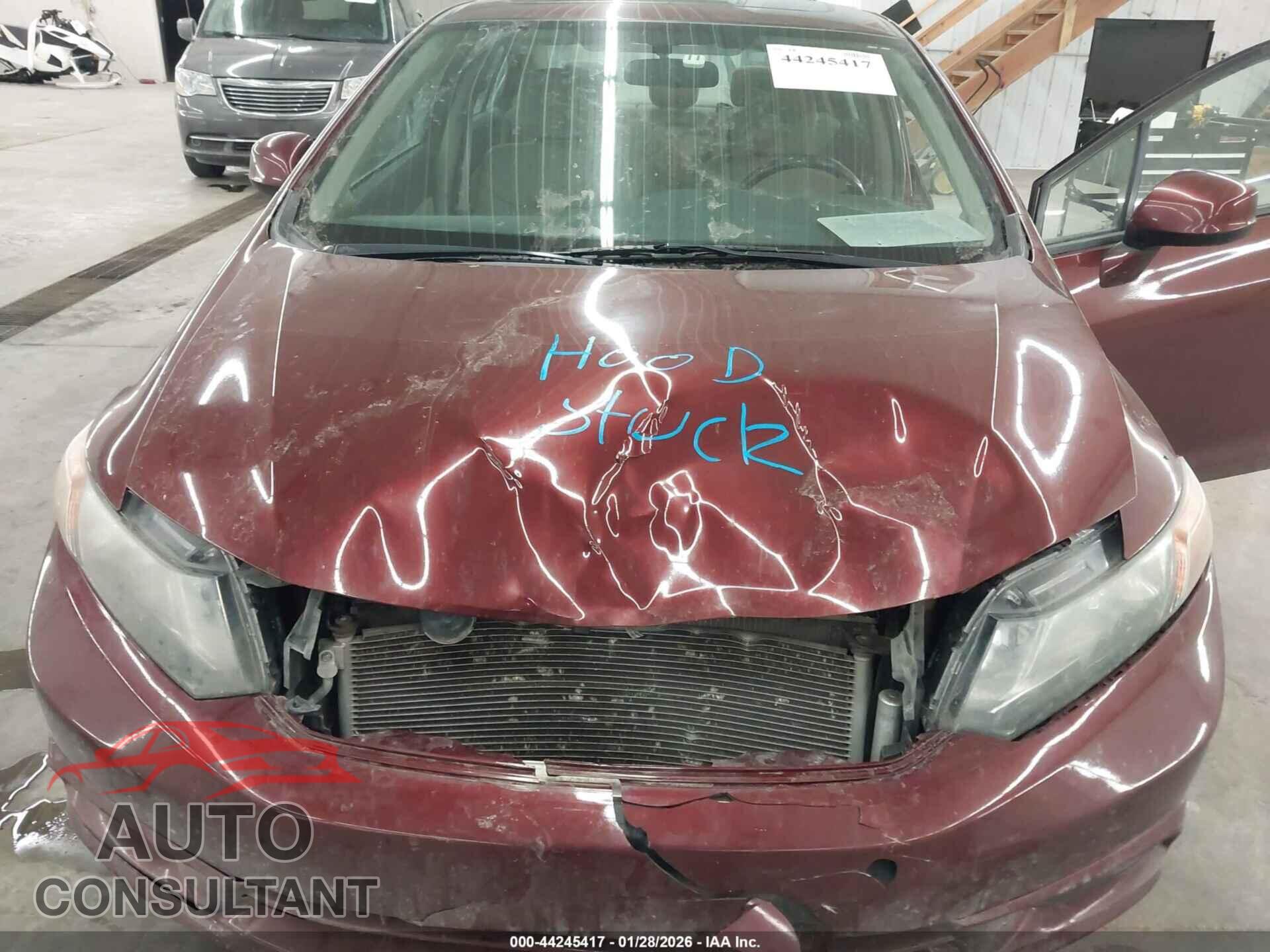 HONDA CIVIC 2012 - 19XFB2F95CE038034