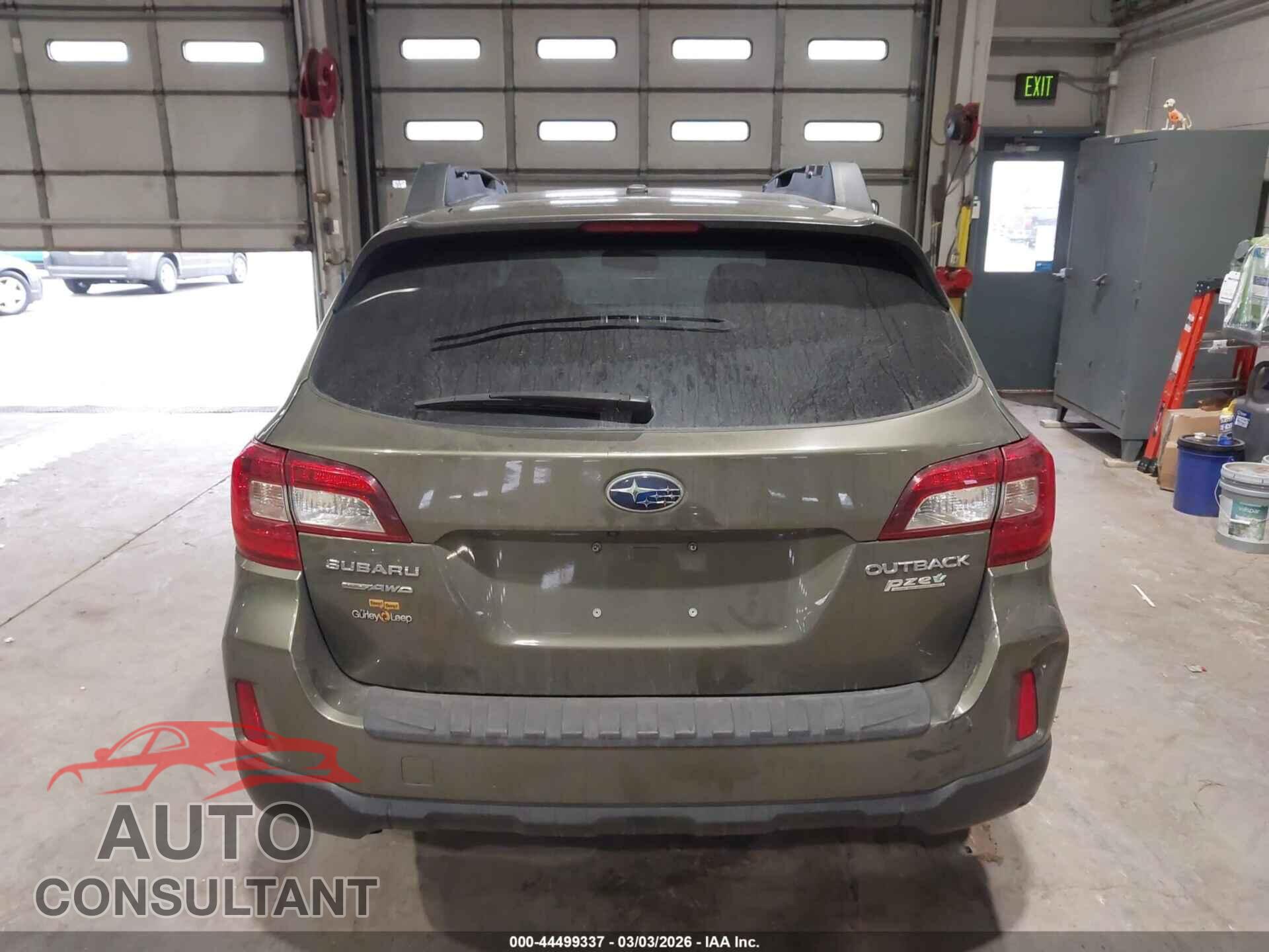 SUBARU OUTBACK 2015 - 4S4BSAFC8F3305694