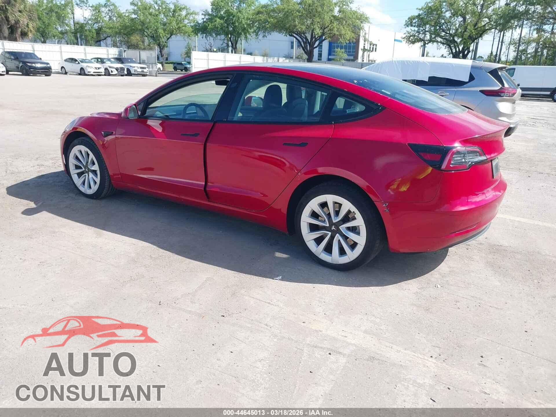 TESLA MODEL 3 2023 - 5YJ3E1EA1PF433652