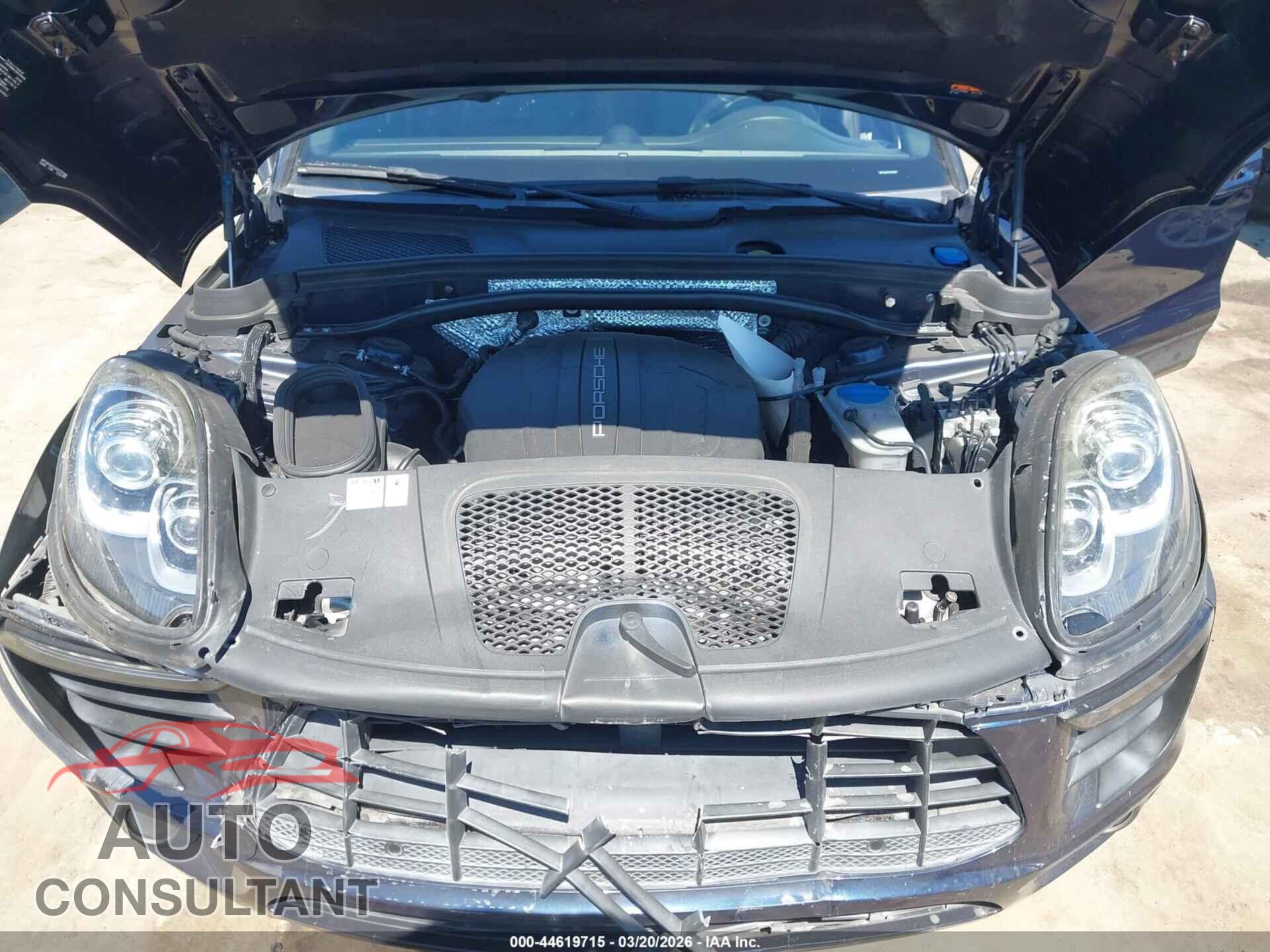 PORSCHE MACAN 2018 - WP1AA2A52JLB22297