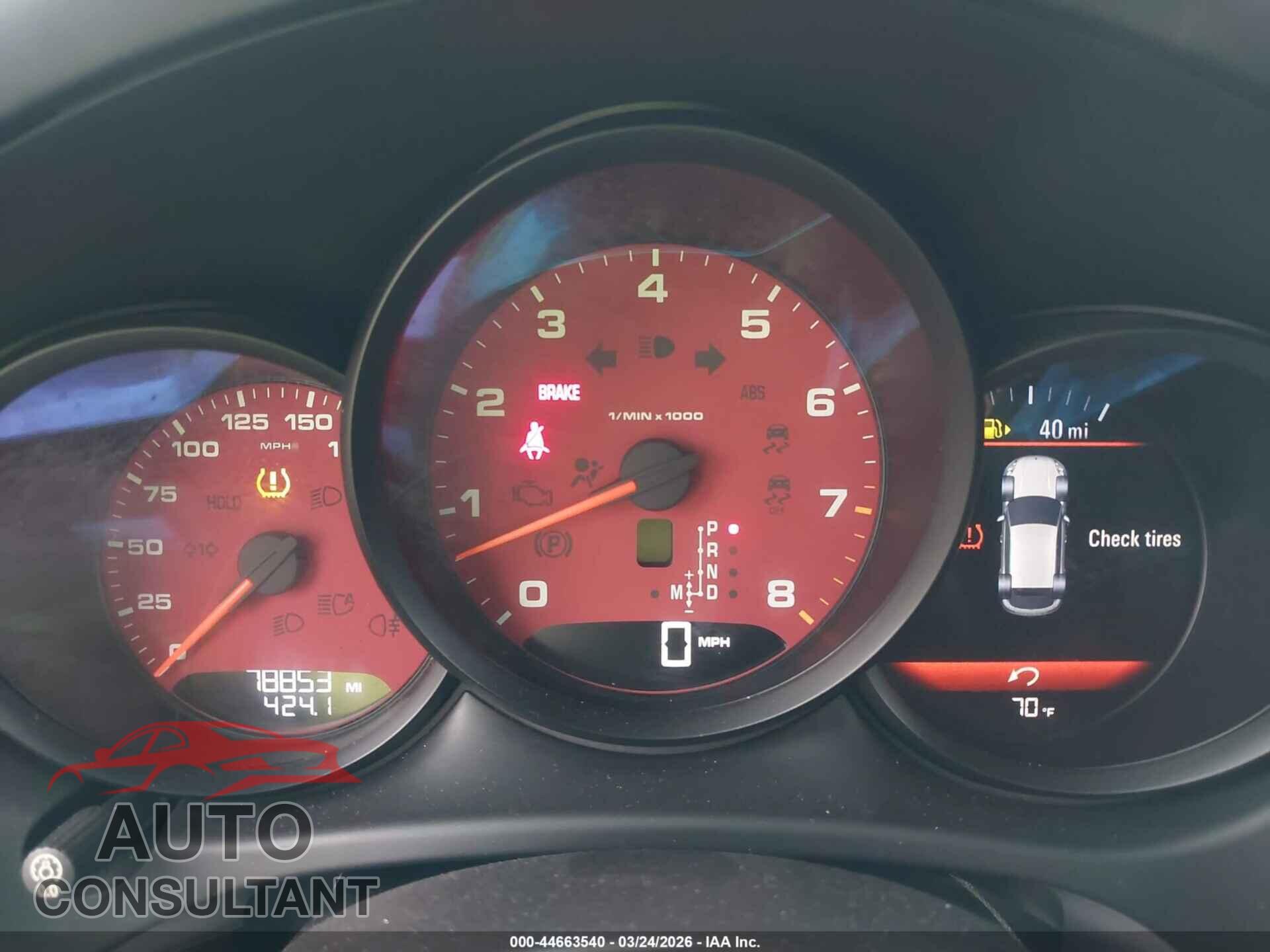 PORSCHE MACAN 2016 - WP1AB2A50GLB43199
