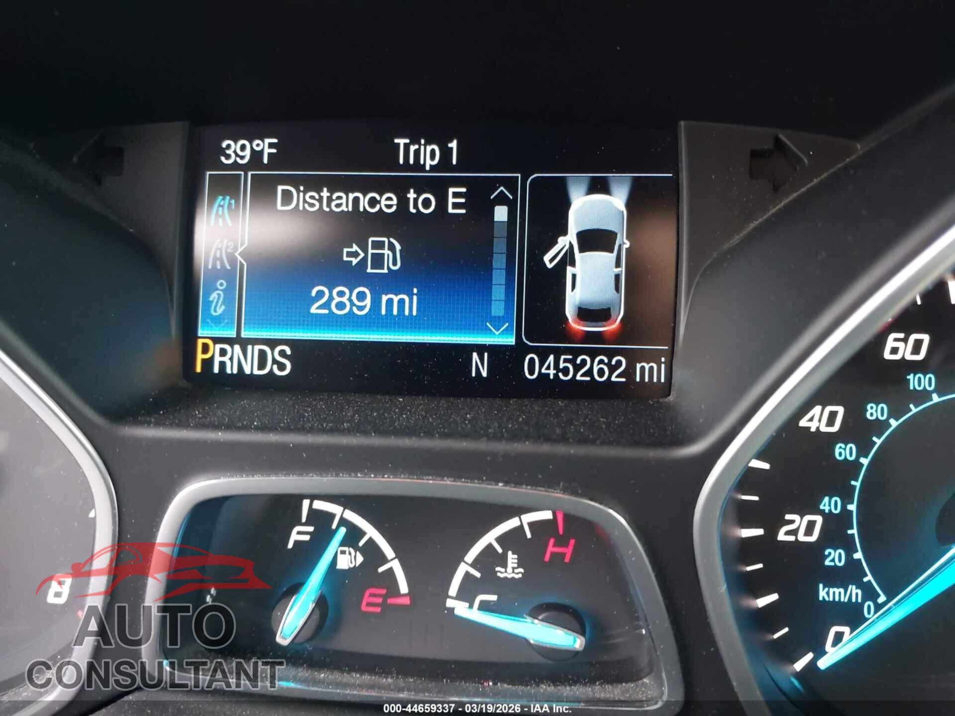 FORD ESCAPE 2014 - 1FMCU9J97EUC26504