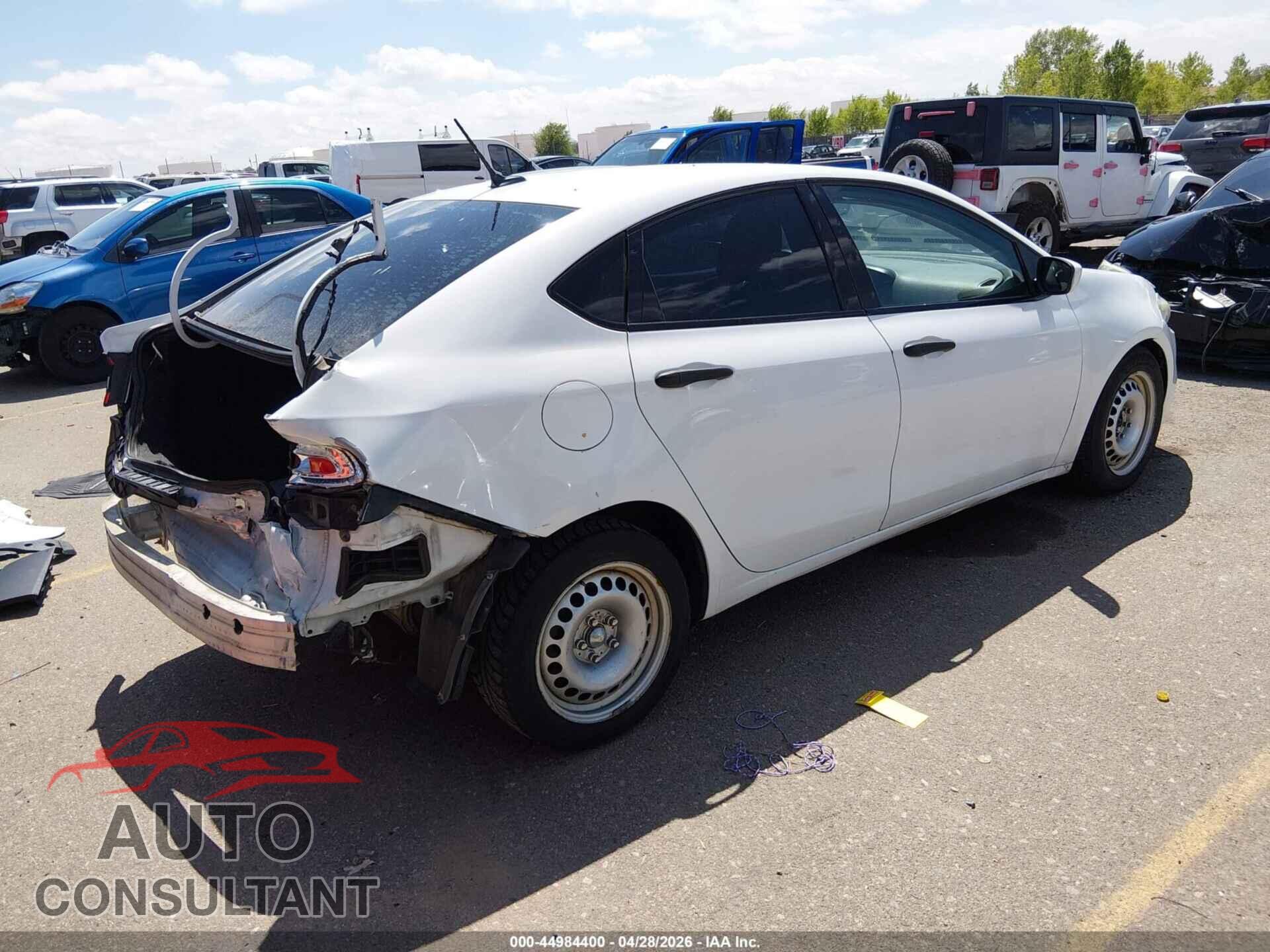 DODGE DART 2013 - 1C3CDFAA5DD335933