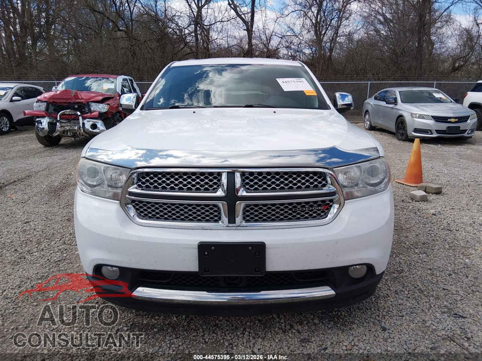 DODGE DURANGO 2013 - 1C4RDJEGXDC584662