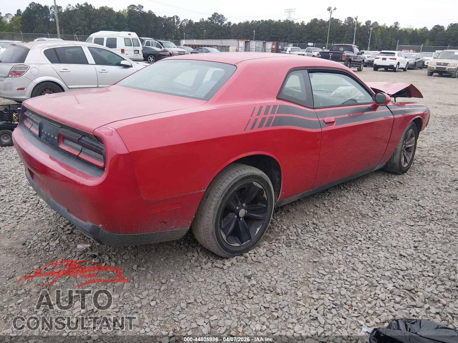 DODGE CHALLENGER 2016 - 2C3CDZAG2GH290043