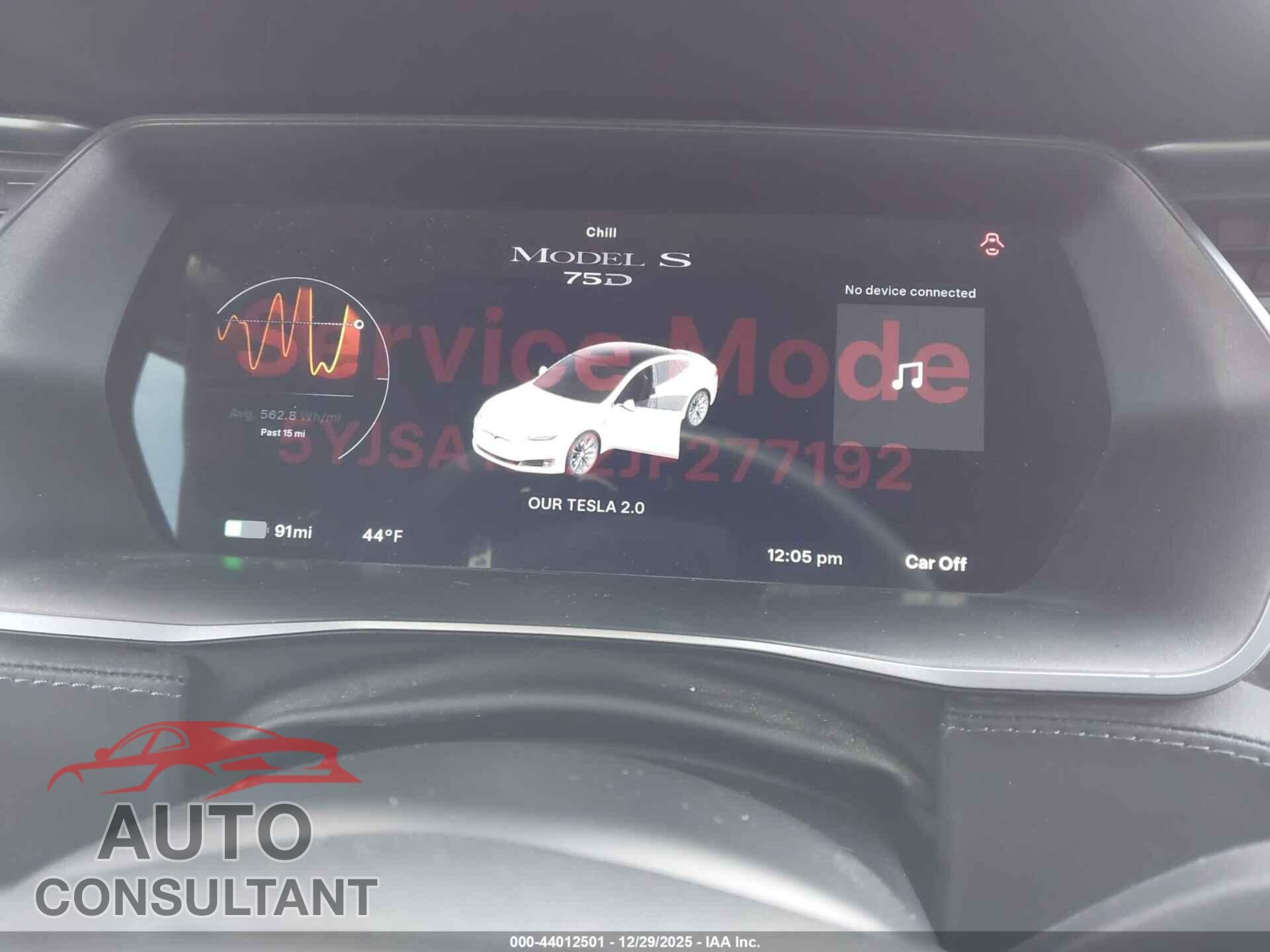 TESLA MODEL S 2018 - 5YJSA1E22JF277192
