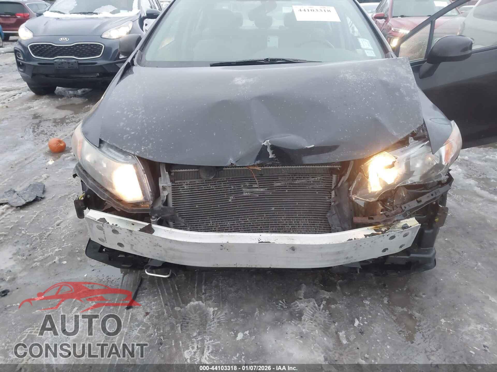 HONDA CIVIC 2012 - 2HGFB2F5XCH576828