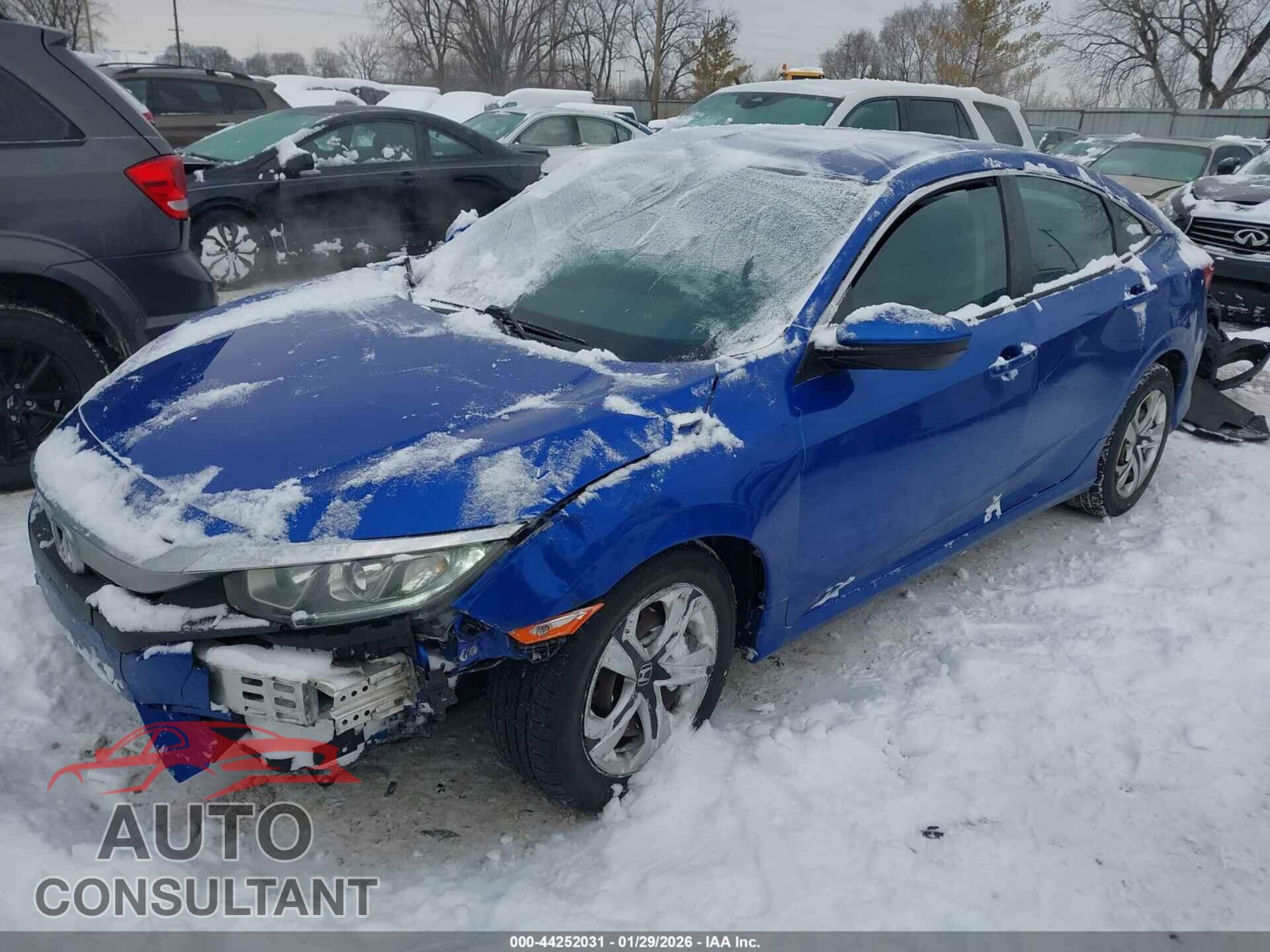HONDA CIVIC 2017 - 19XFC2F50HE031624