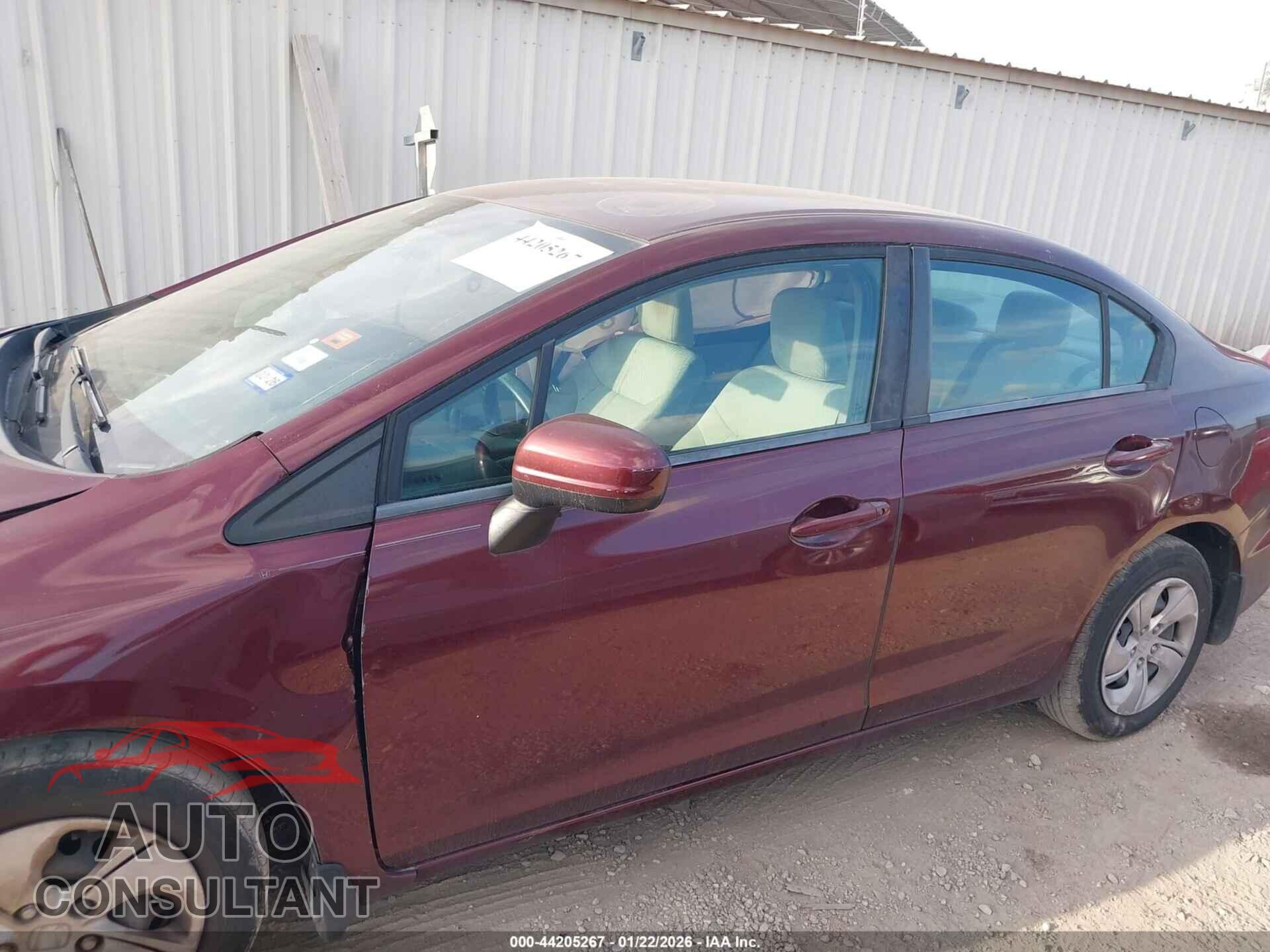 HONDA CIVIC 2014 - 19XFB2F59EE057900