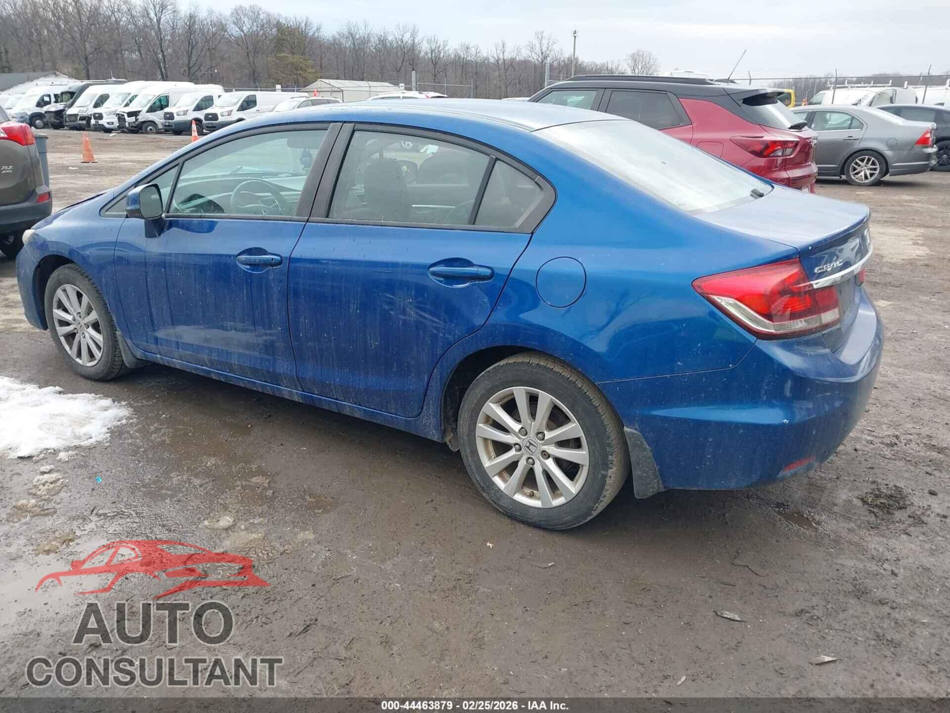 HONDA CIVIC 2013 - 19XFB2F89DE282925