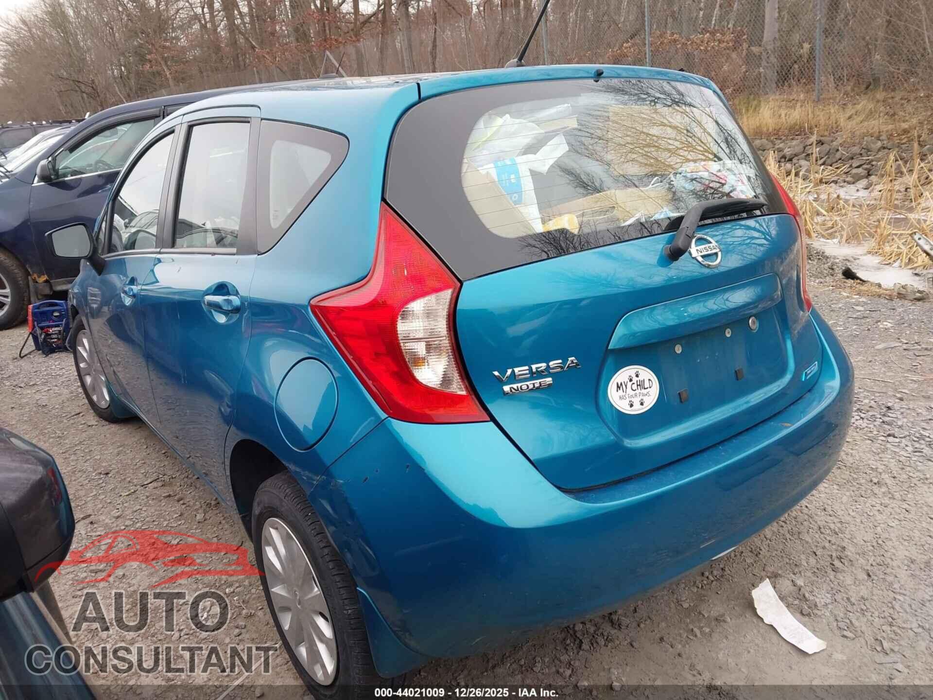 NISSAN VERSA NOTE 2016 - 3N1CE2CP0GL368360