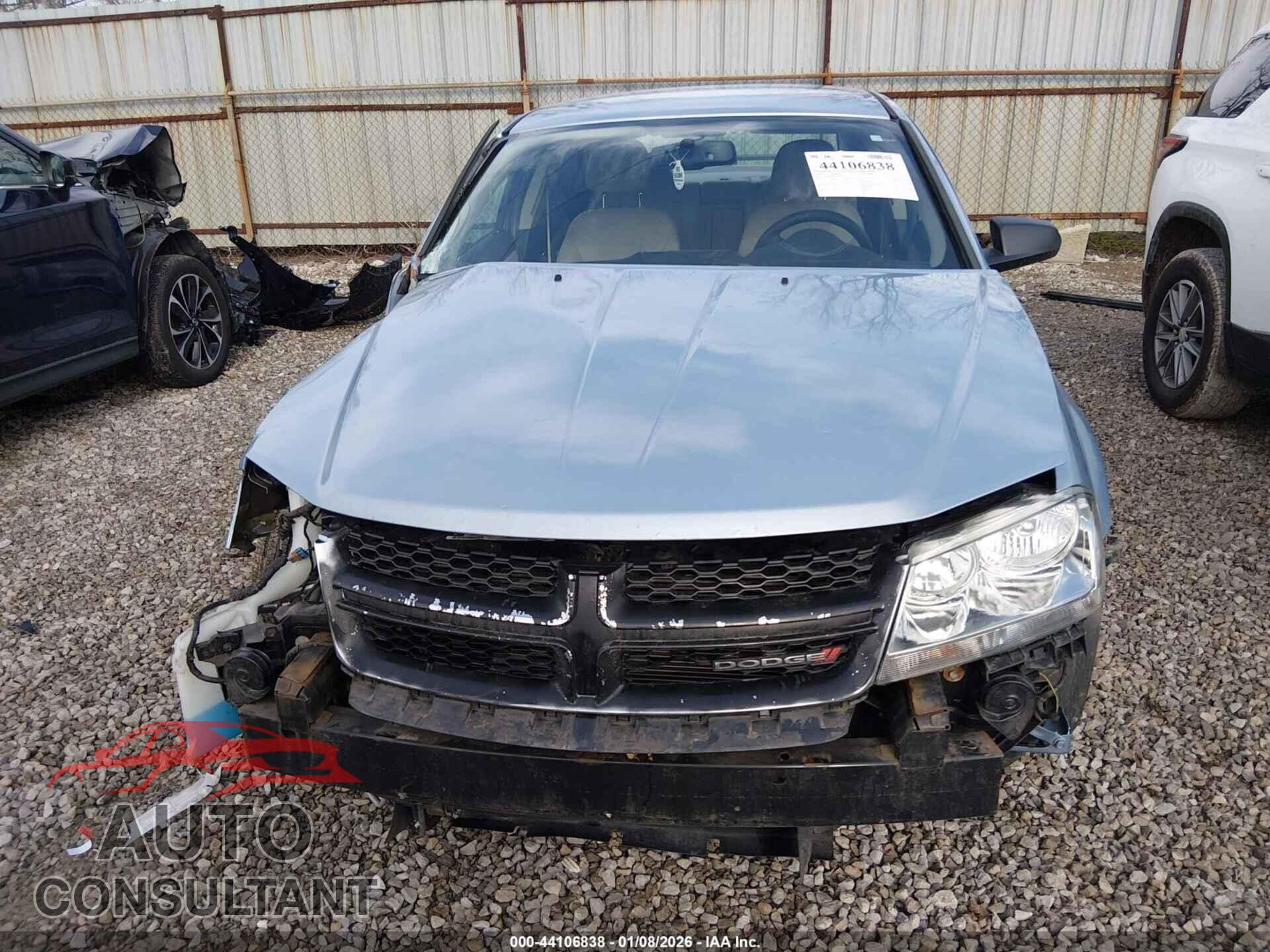 DODGE AVENGER 2013 - 1C3CDZAB2DN682916